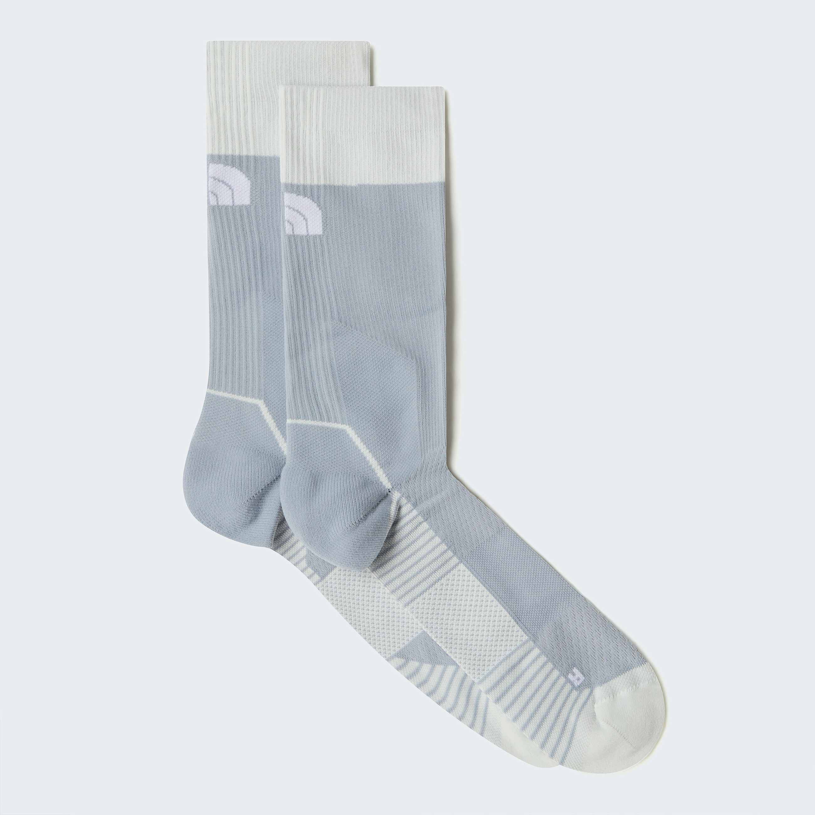 Trail Run Crew Socks TNF Frost GreyPearl Stone HERO