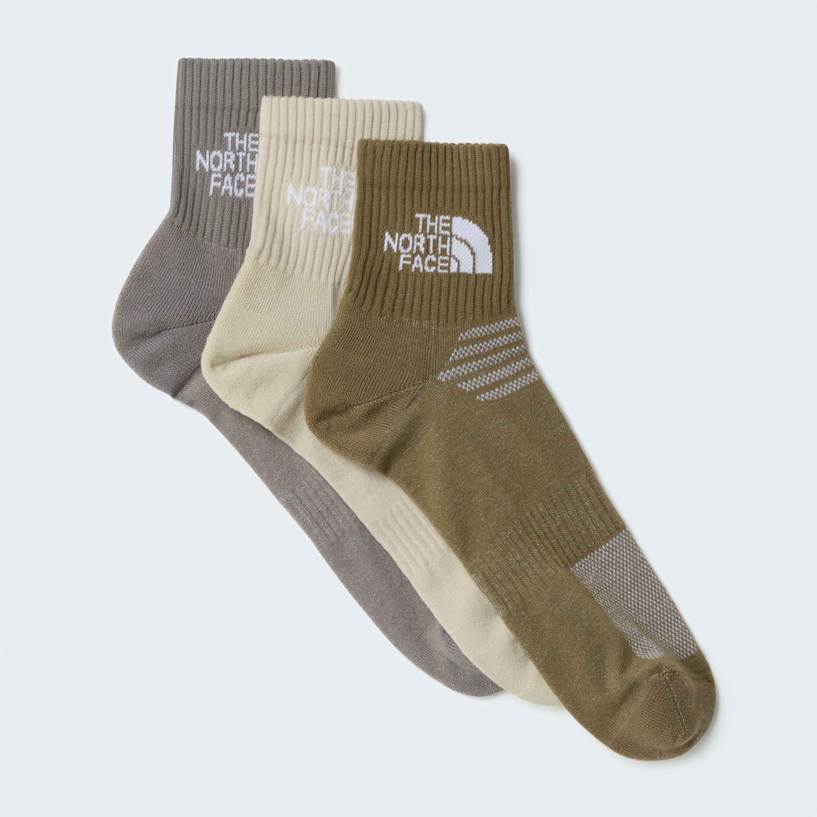 Multi Sport Cushion 14 Socks TNF Stone SlabDesert StoneCedar HERO