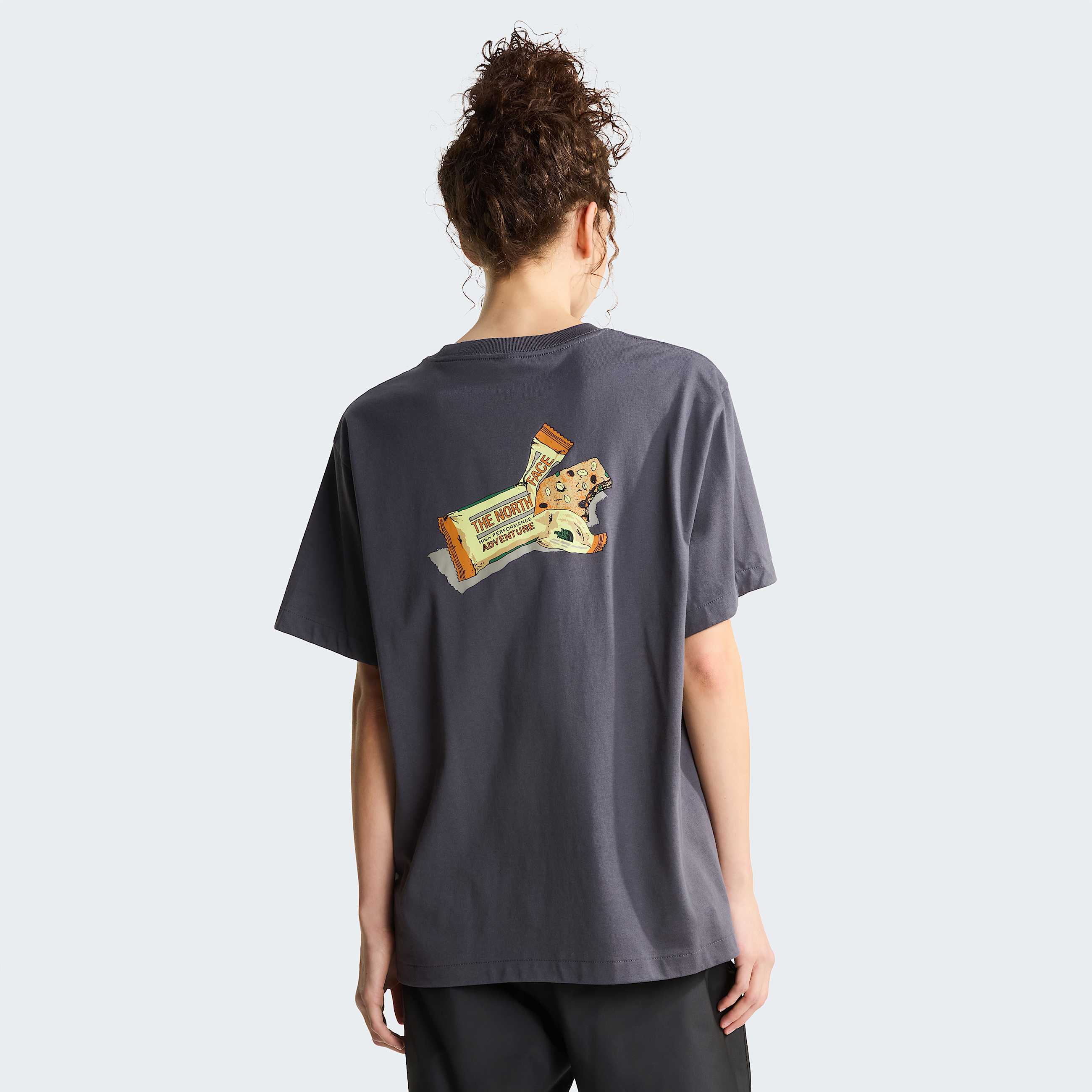 Unisex TNF Snack Relaxed Graphic TShirt TNF Anthracite Grey ALT9