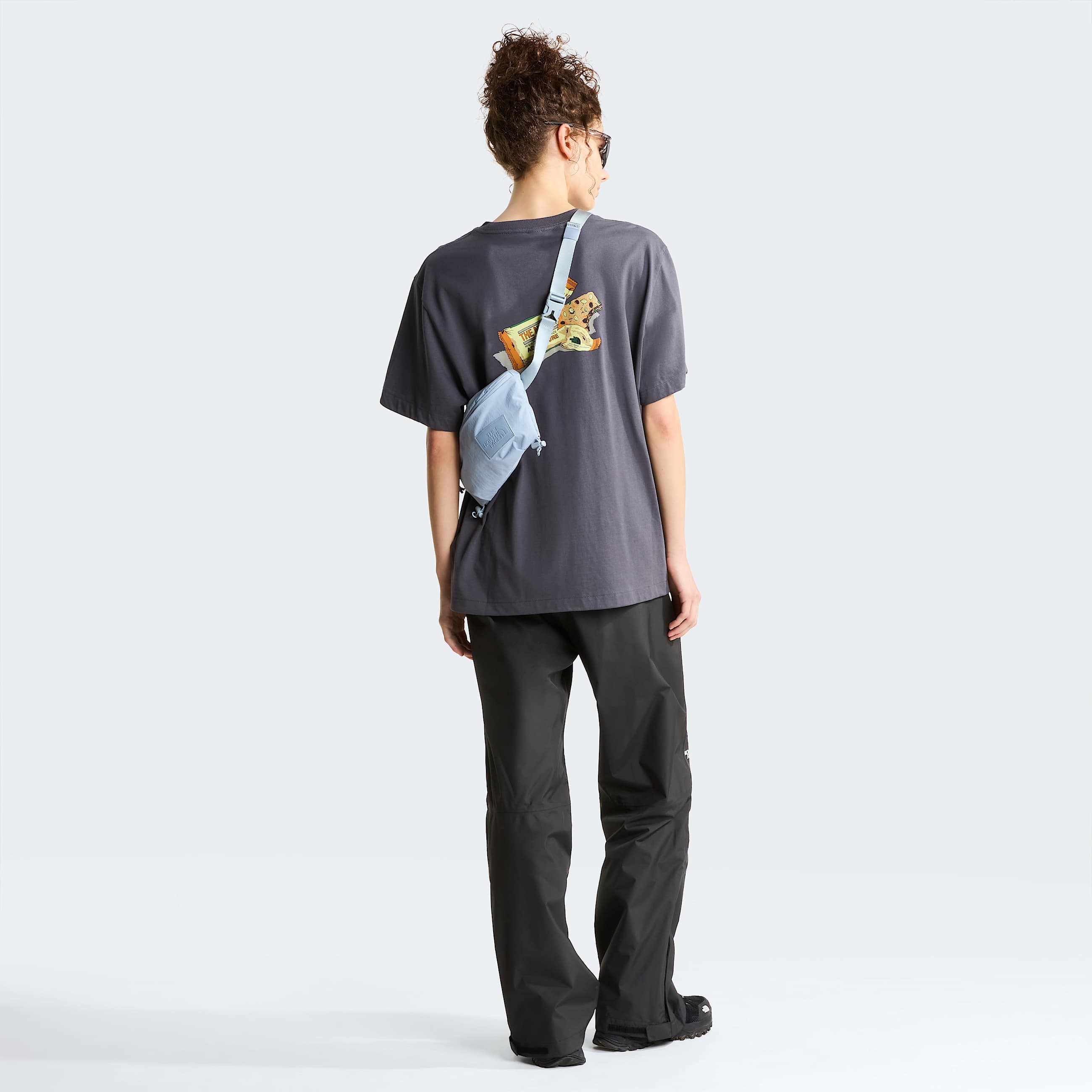 Unisex TNF Snack Relaxed Graphic TShirt TNF Anthracite Grey ALT11