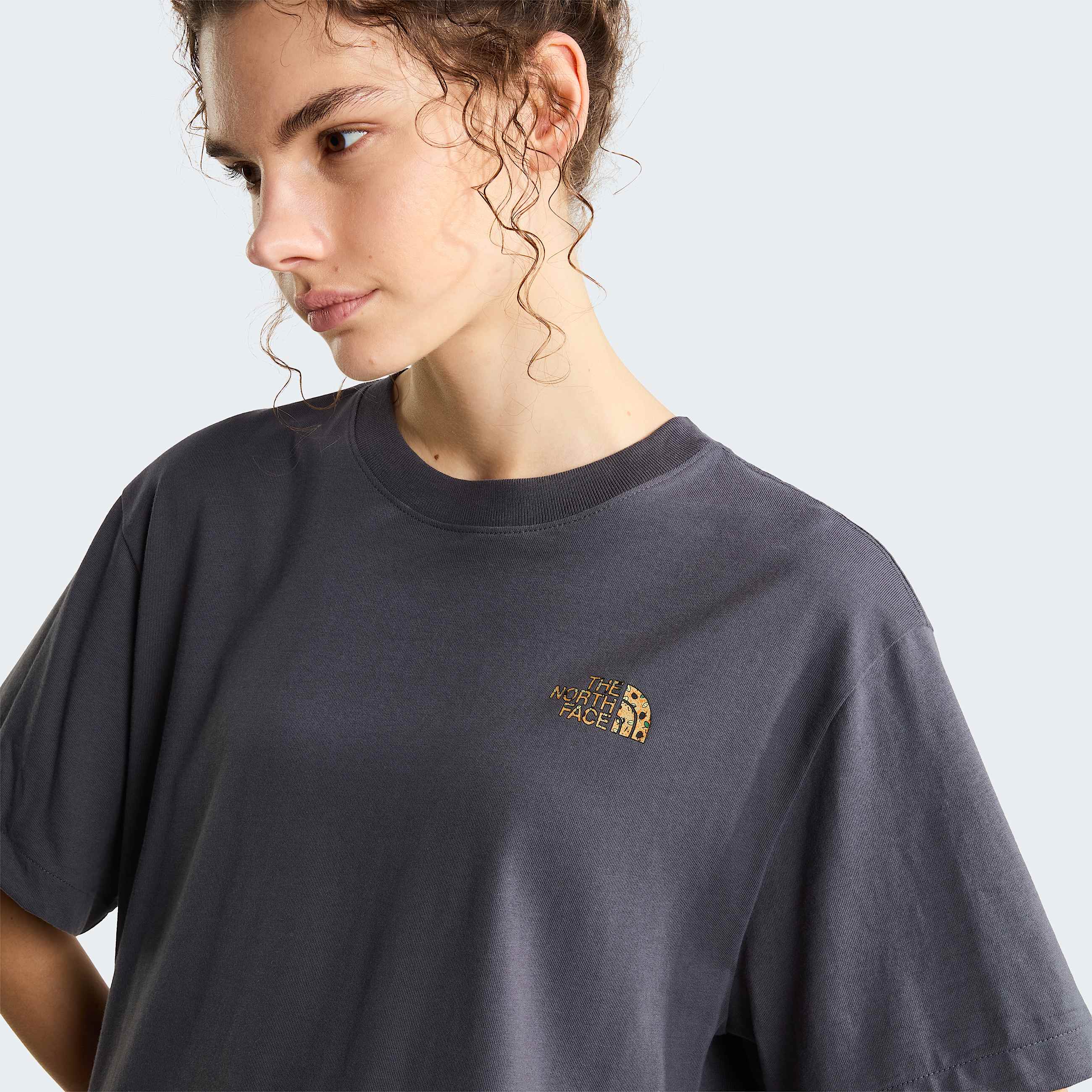 Unisex TNF Snack Relaxed Graphic TShirt TNF Anthracite Grey ALT13