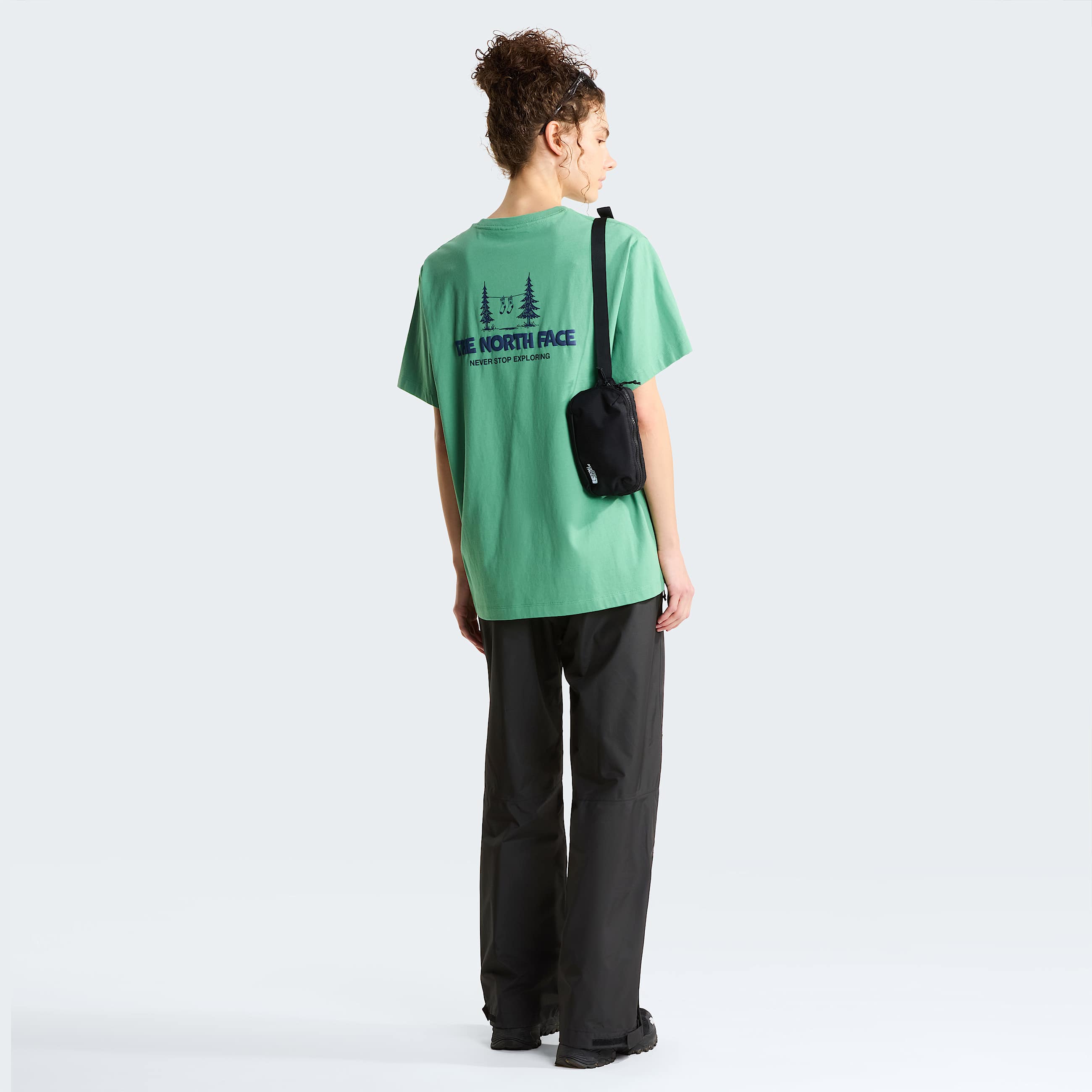 Tshirt dcontract graphique Camping unisexe TNF Dimmed Algae ALT11