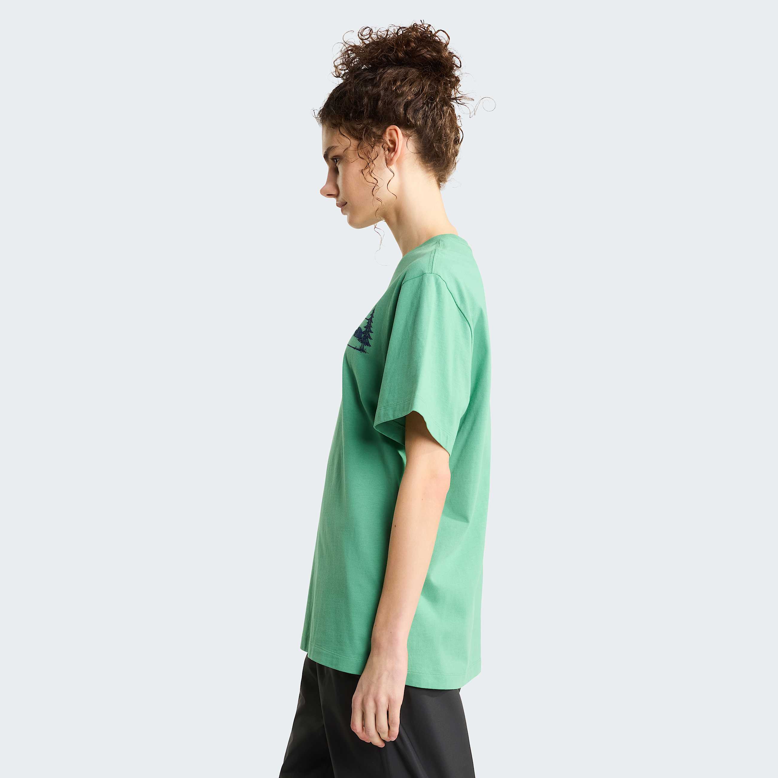 Tshirt dcontract graphique Camping unisexe TNF Dimmed Algae ALT12