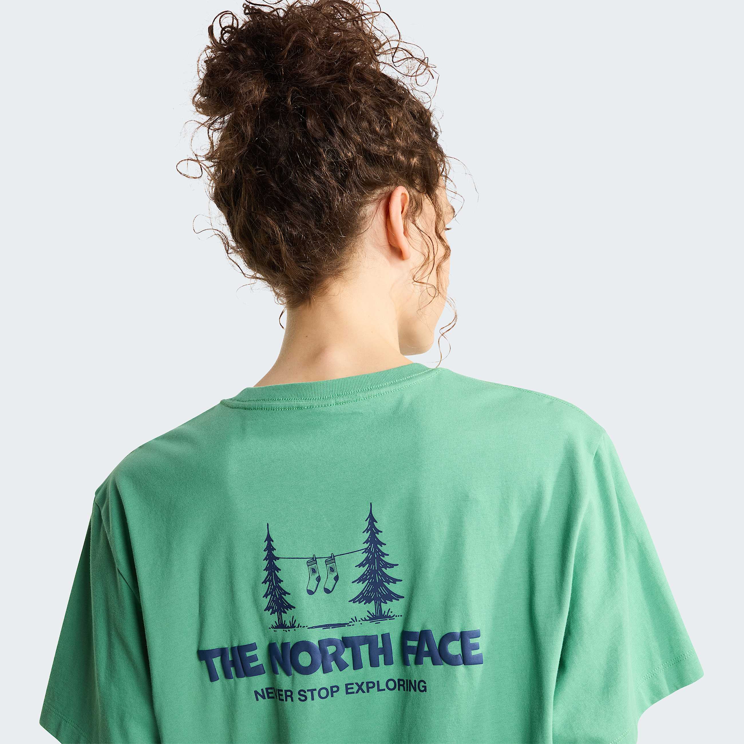 Tshirt dcontract graphique Camping unisexe TNF Dimmed Algae ALT14