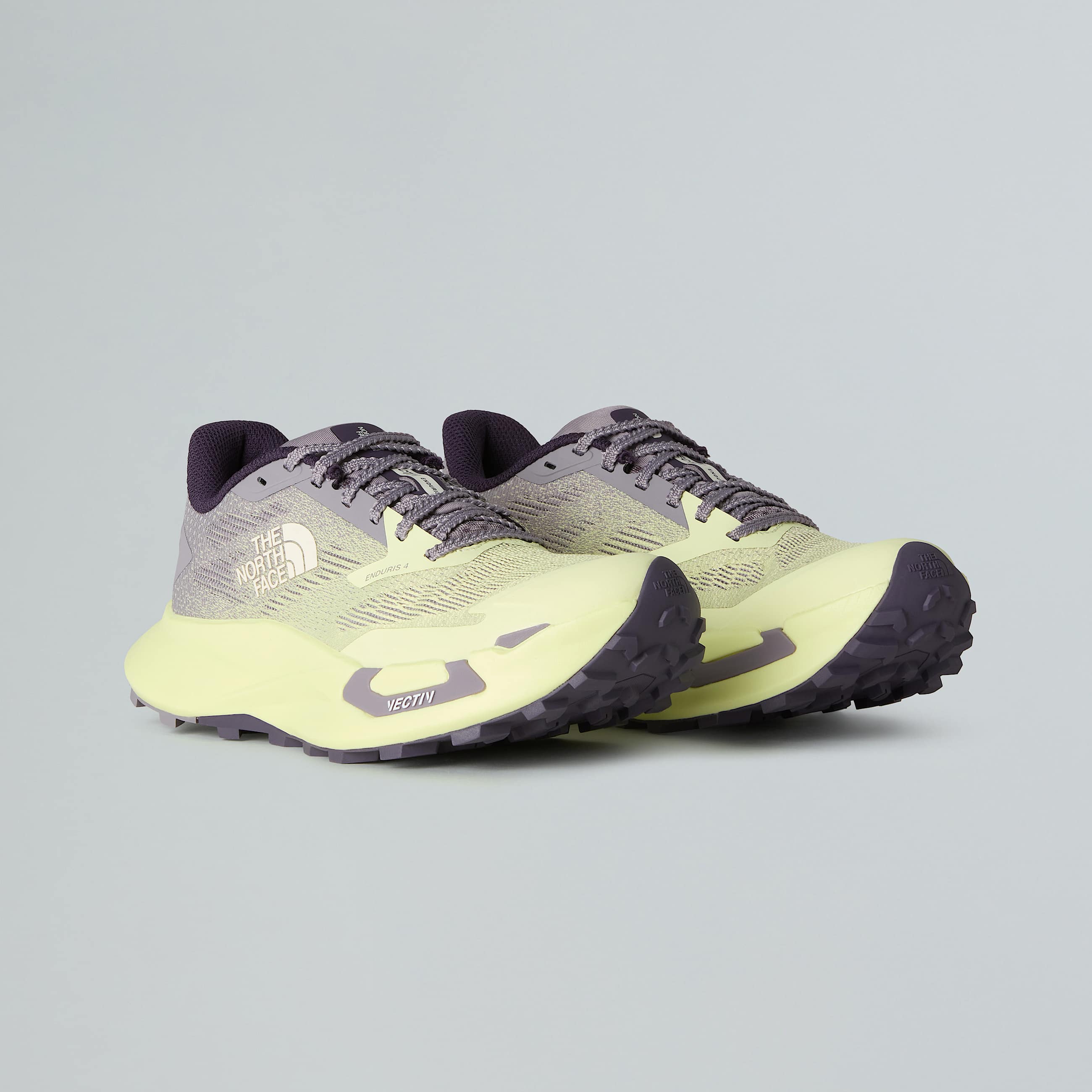 Chaussures de trail VECTIV Enduris 4 pour femme TNF Transcendent GreyLemon Mist ALT8