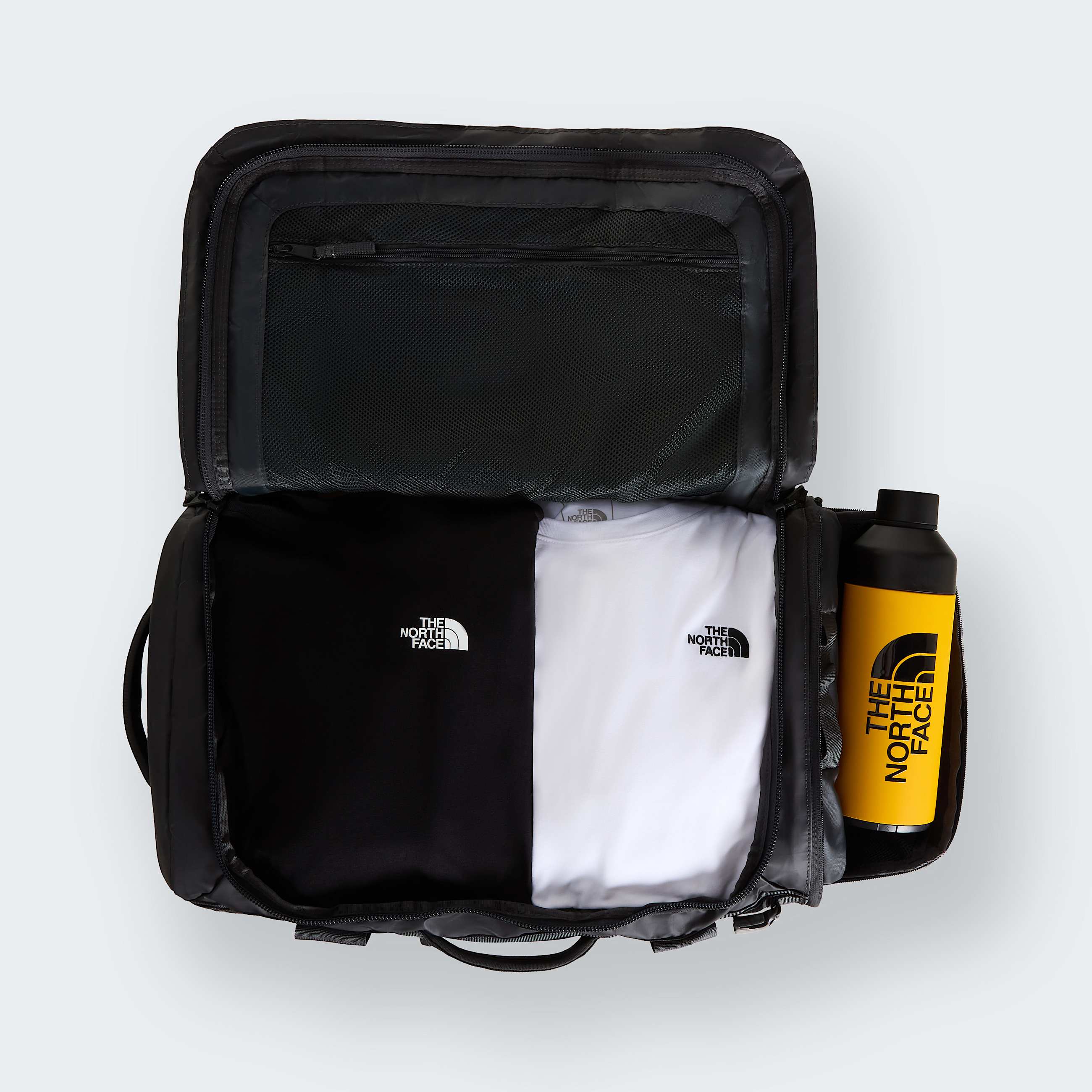 Base Camp Voyager 42LiterDuffelTasche  TNF Asphalt GreyTNF White ALT1