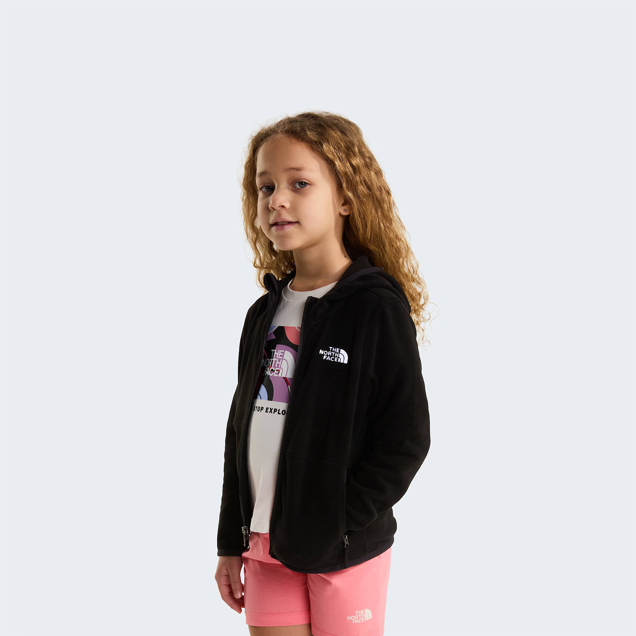 Kids Glacier FullZip Hooded Fleece TNF ALT14