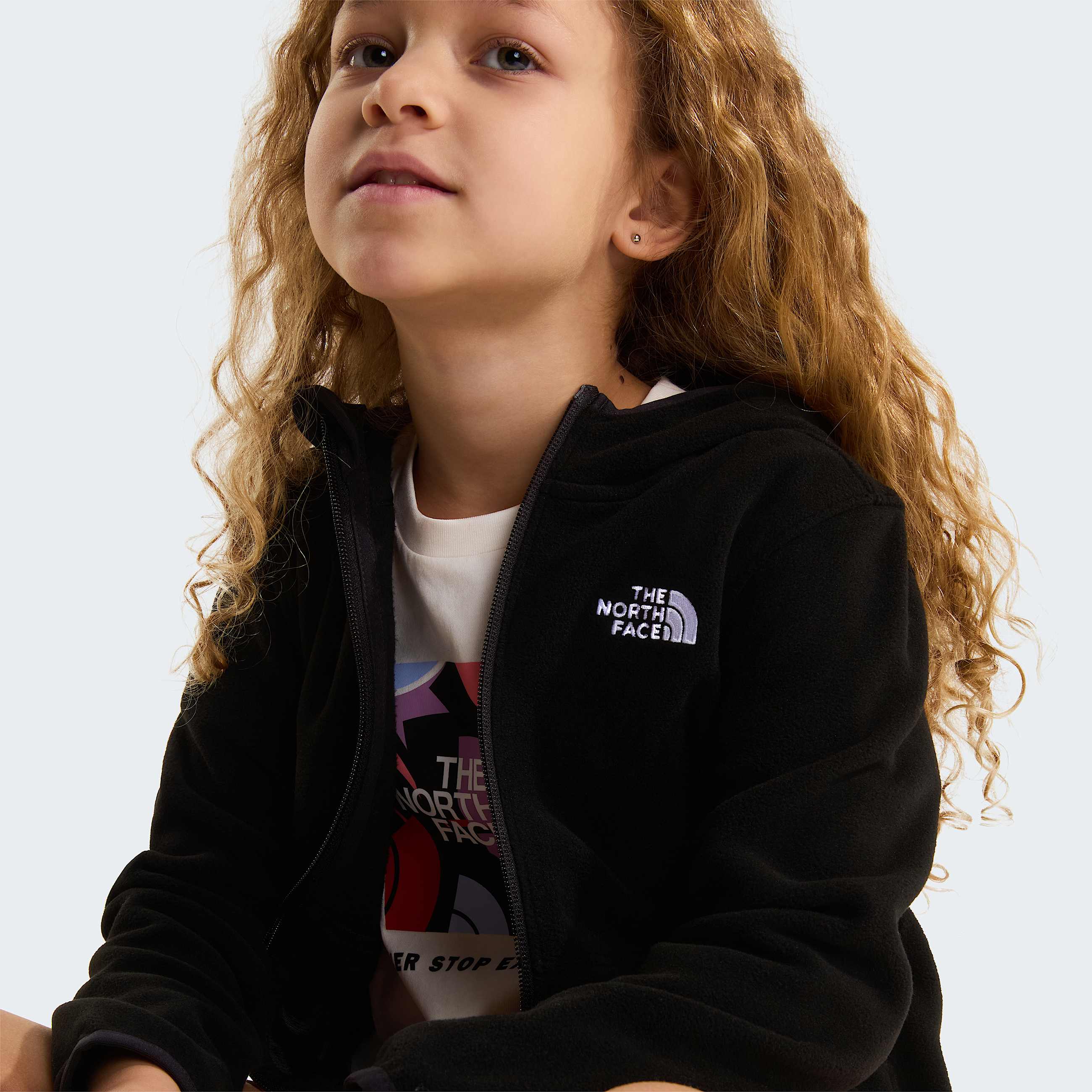 Kids Glacier FullZip Hooded Fleece TNF ALT15