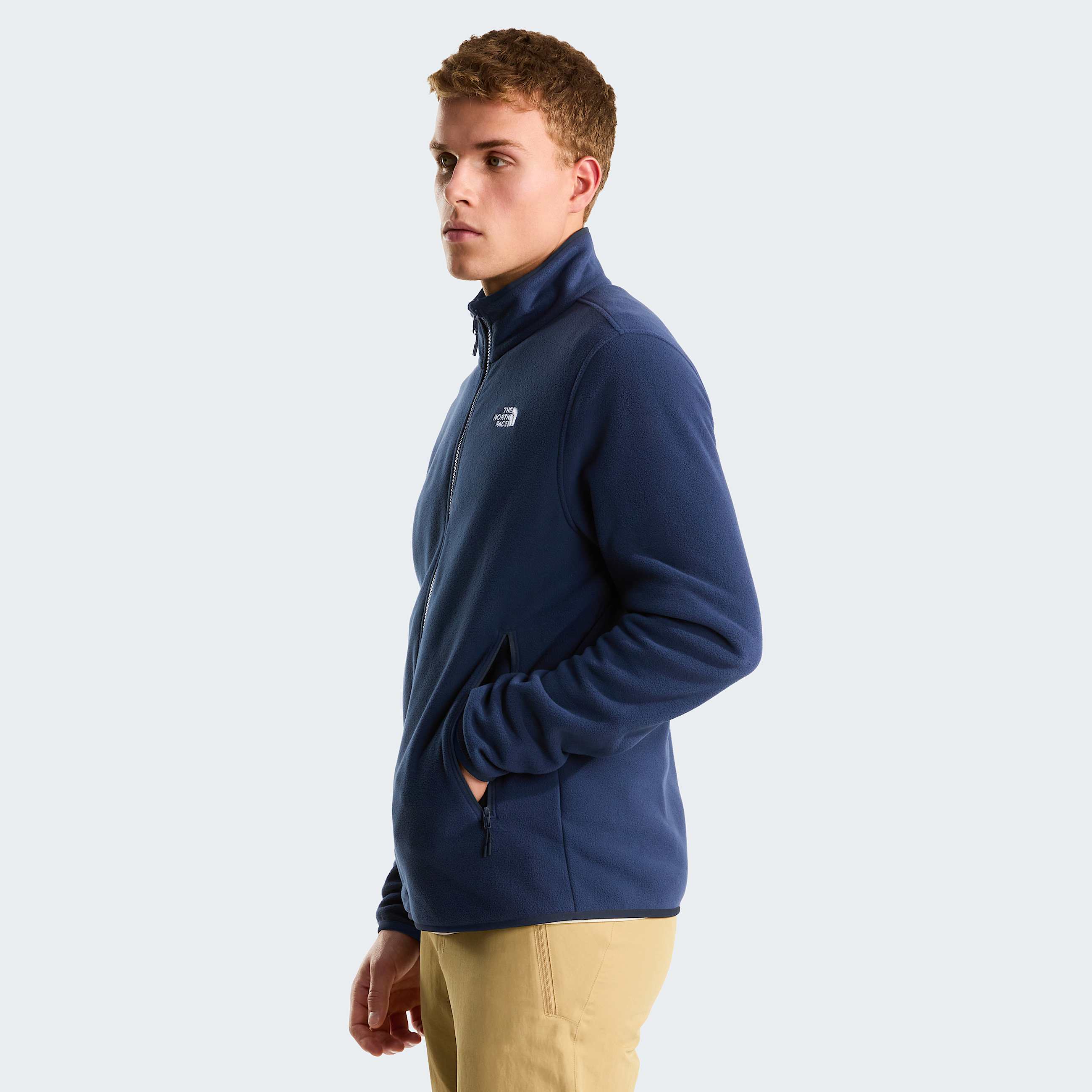 Glacierfleece met volledige rits voor heren TNF ALT2