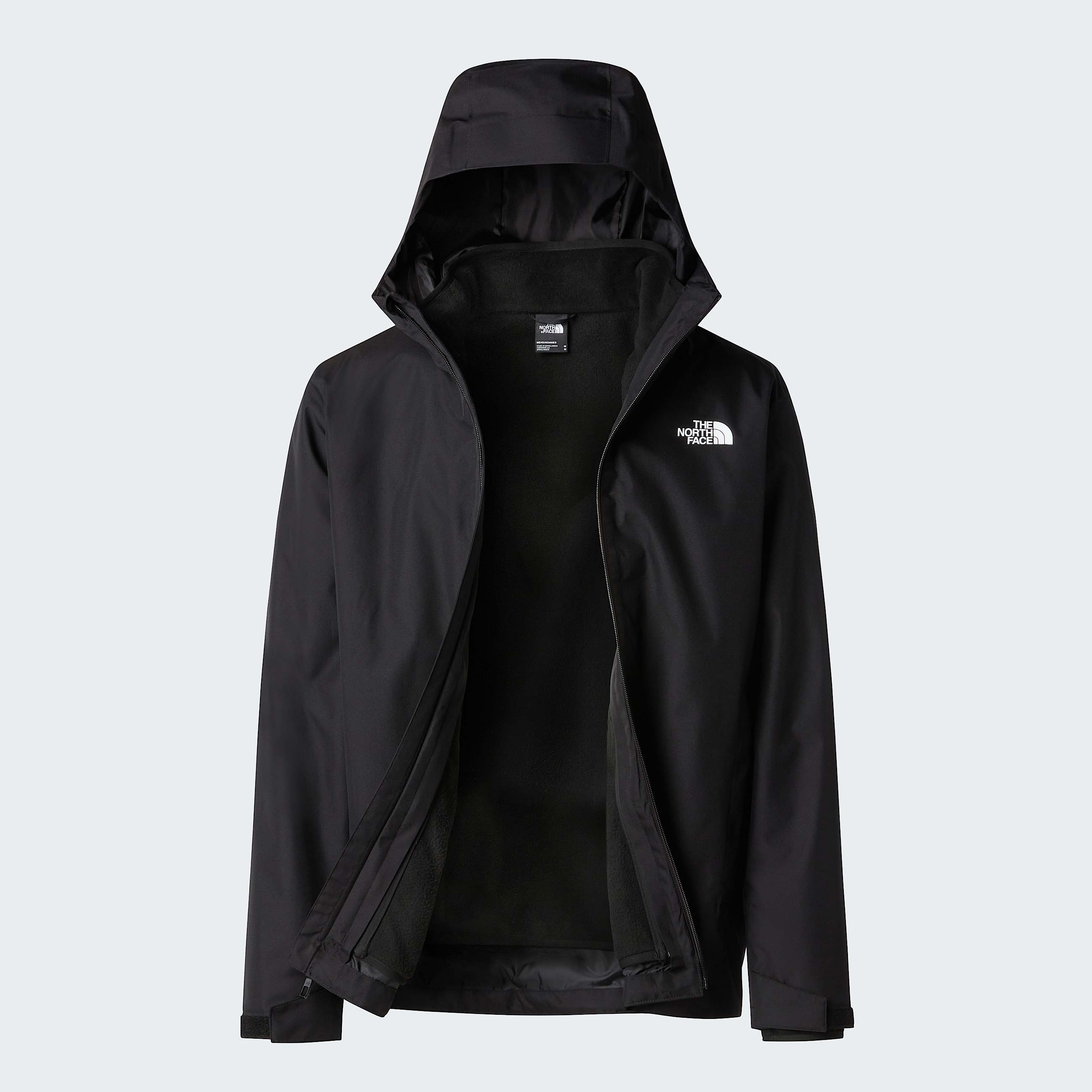 Mens Quest DryVent Triclimate 3in1 Jacket TNF TNF Black ALT17