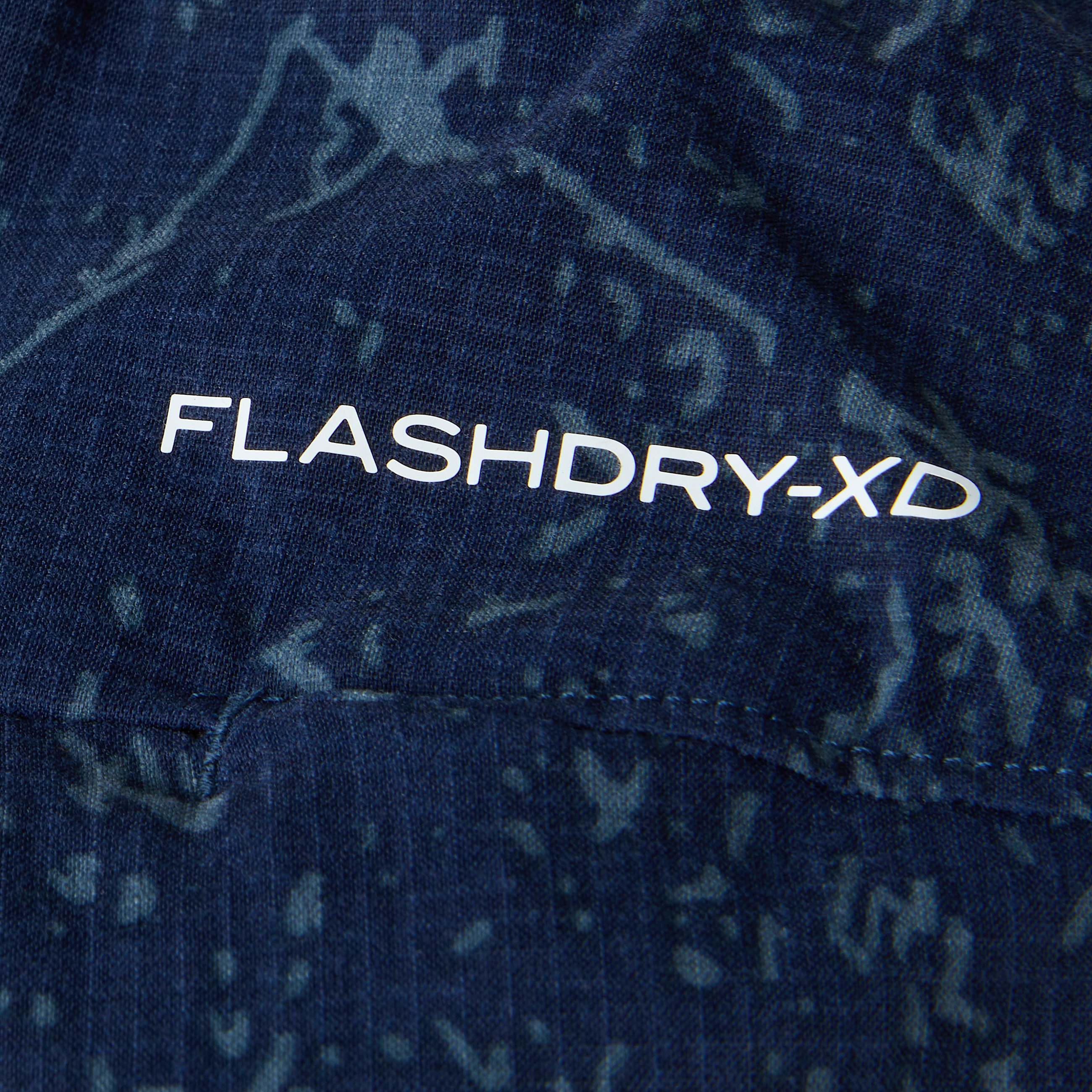 Mens Class V Pathfinder 7 Printed PullOn Shorts TNF Summit Navy Rock Texture Print ALT18