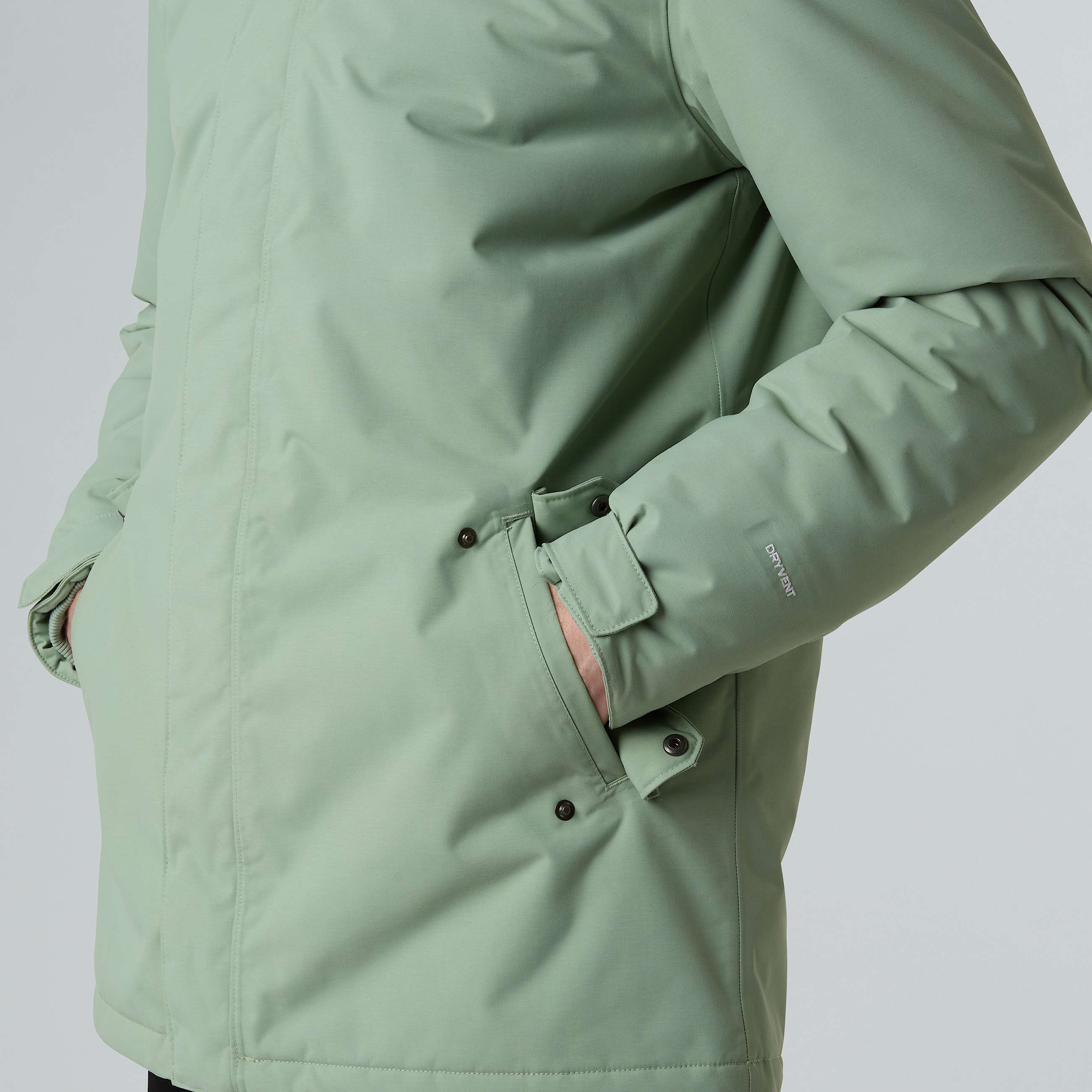 Mens Recycled Zaneck Jacket TNF Slate Moss ALT10