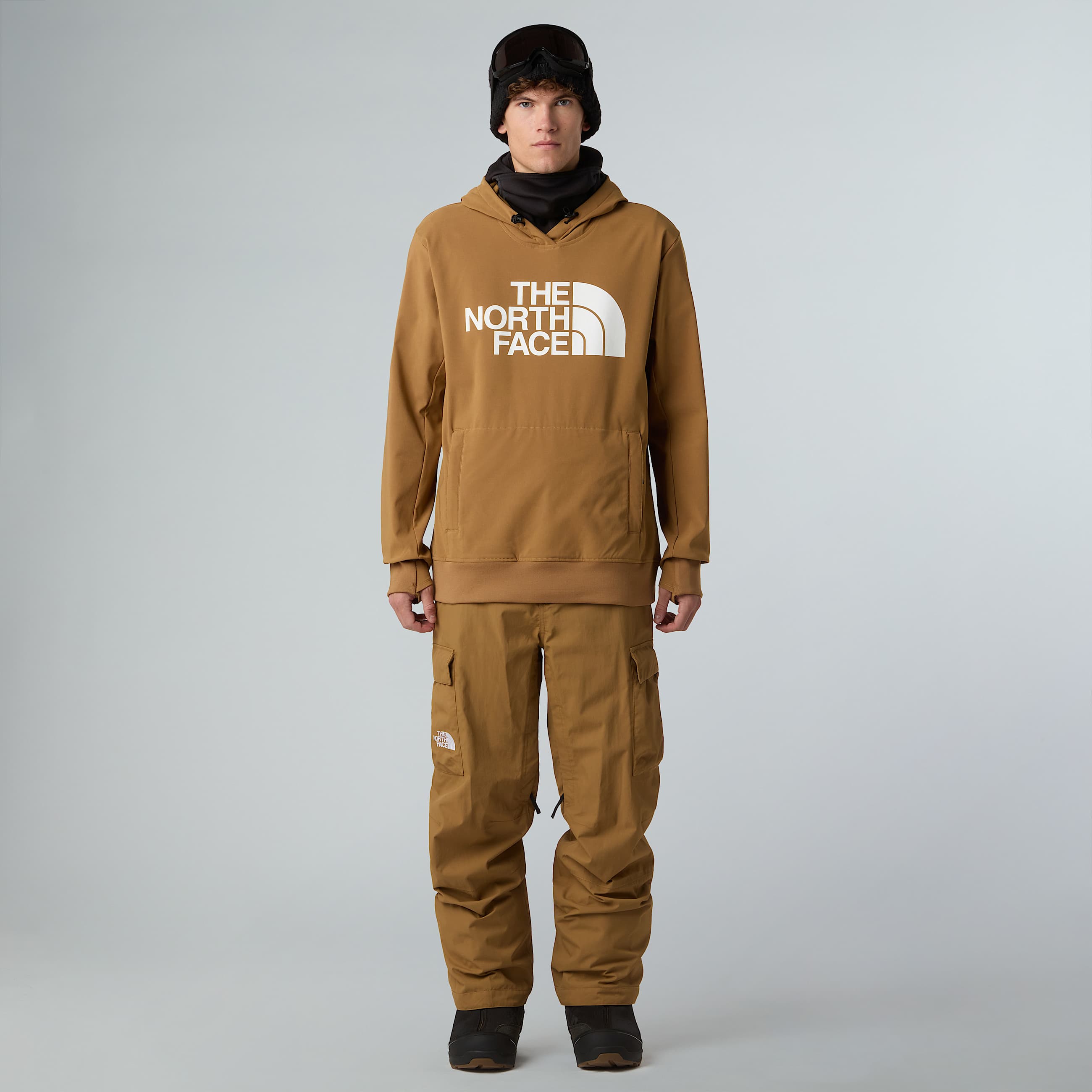 Sweat  capuche Tekno Logo pour homme TNF Utility Brown ALT5