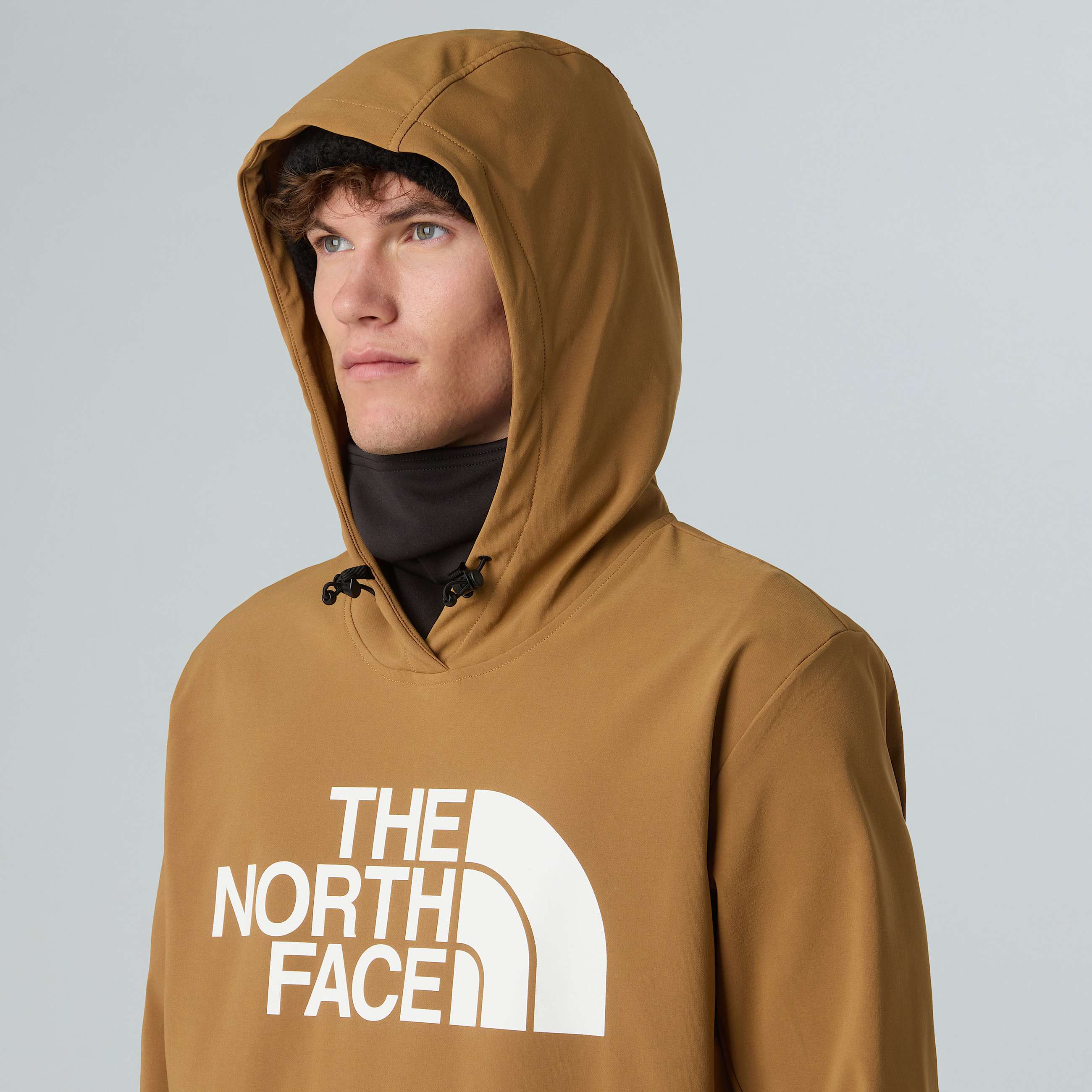 Sweat  capuche Tekno Logo pour homme TNF Utility Brown ALT7