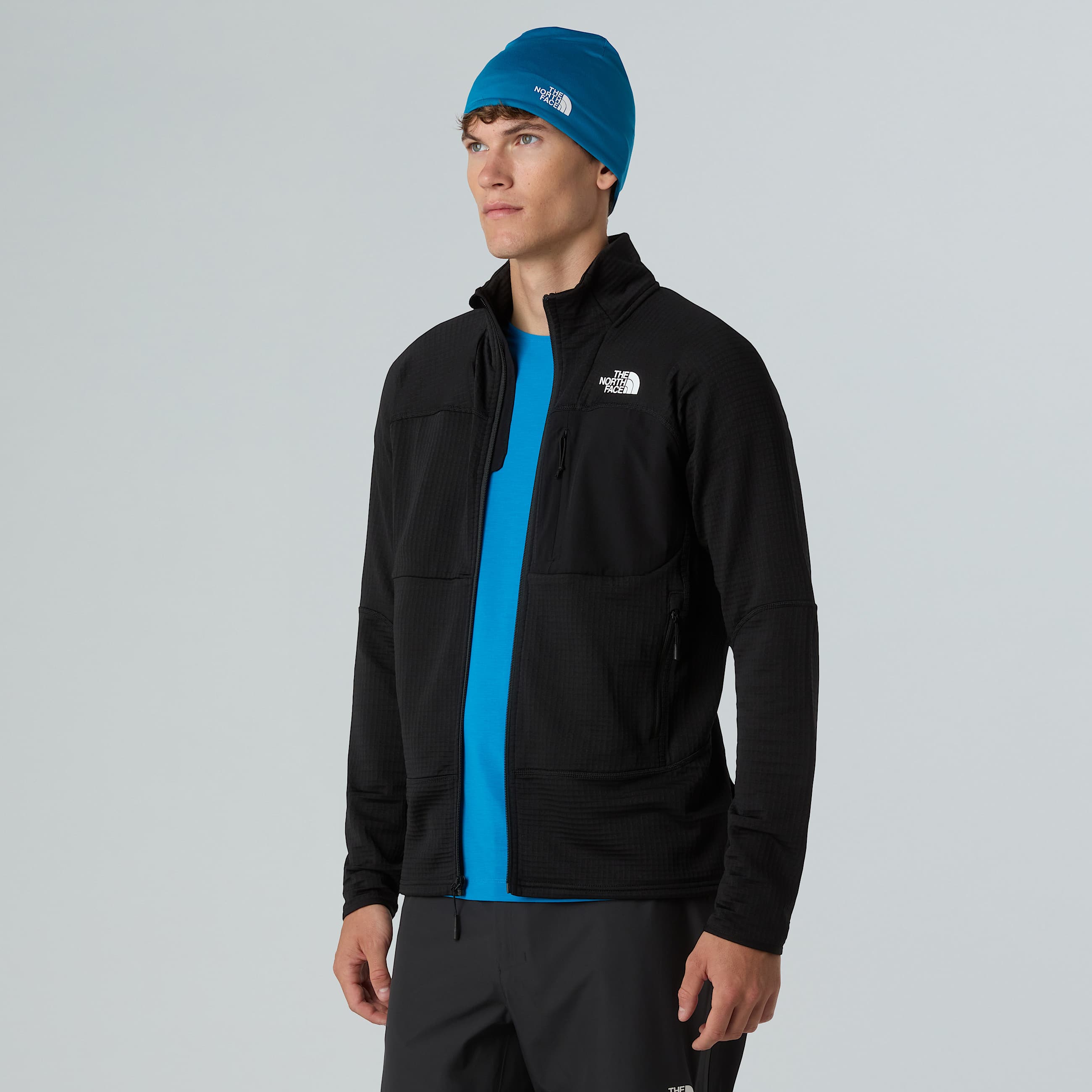 Mens Stormgap Power Grid Jacket TNF ALT7