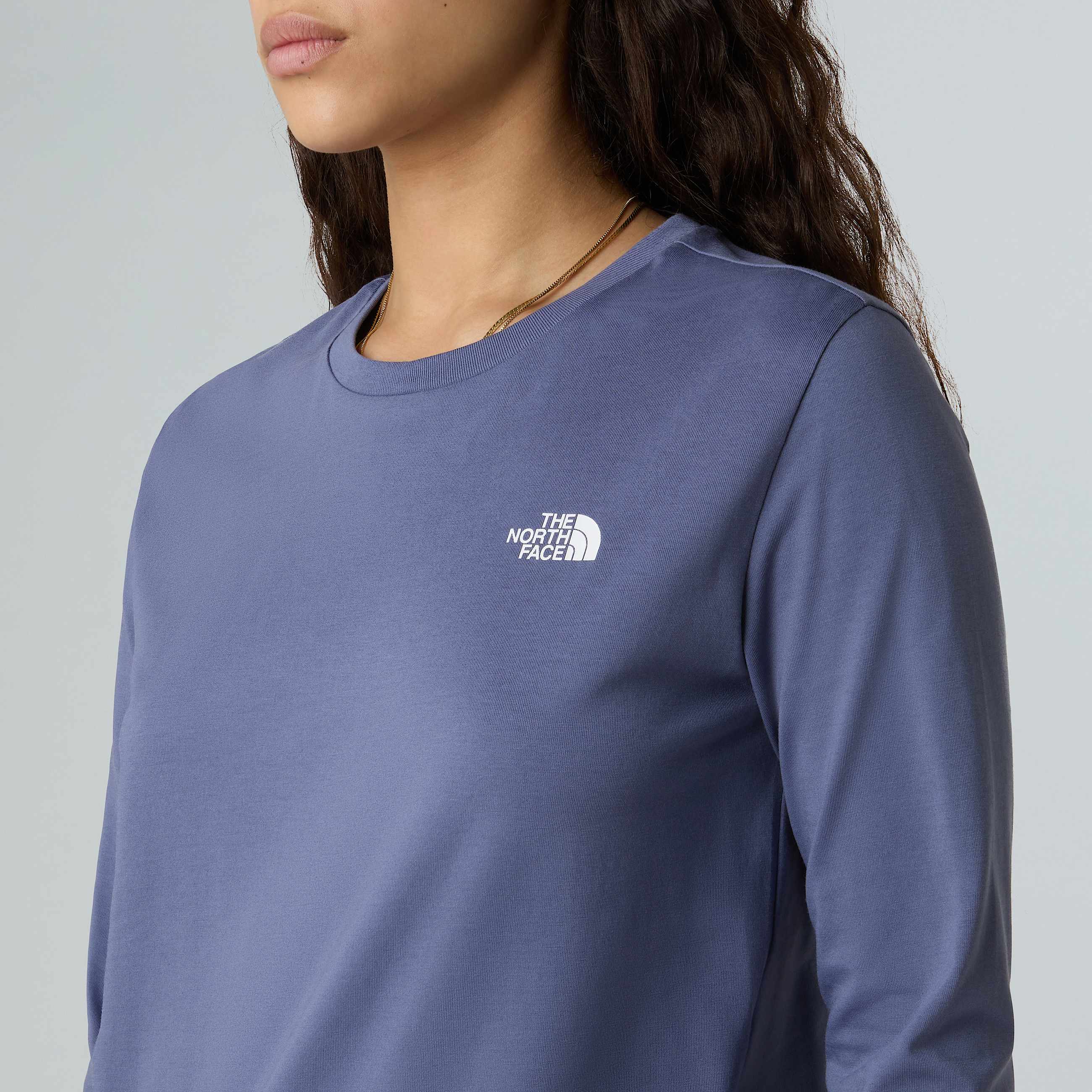 Womens LongSleeve Simple Dome TShirt TNF ALT7