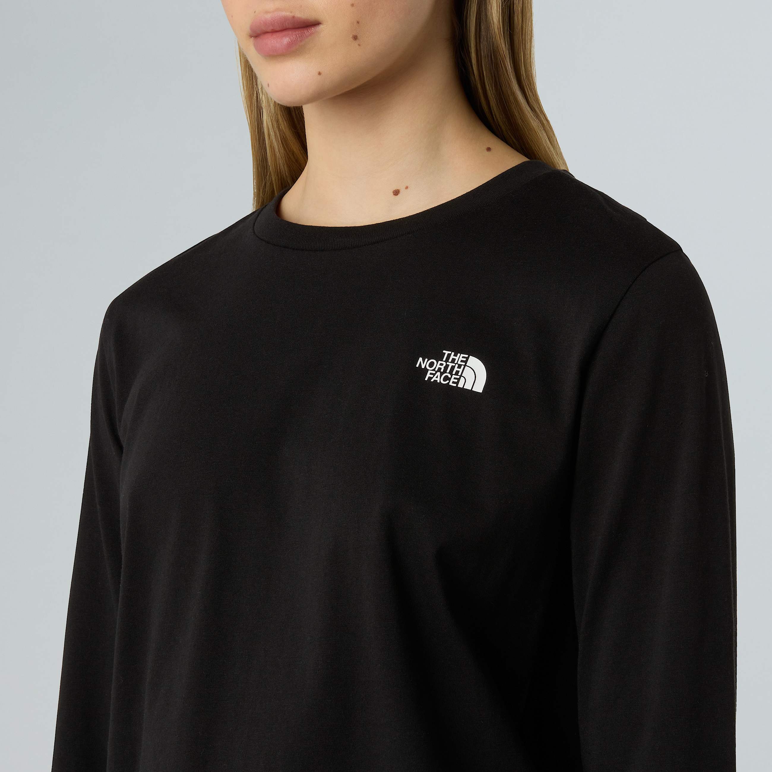 Womens LongSleeve Simple Dome TShirt TNF ALT7