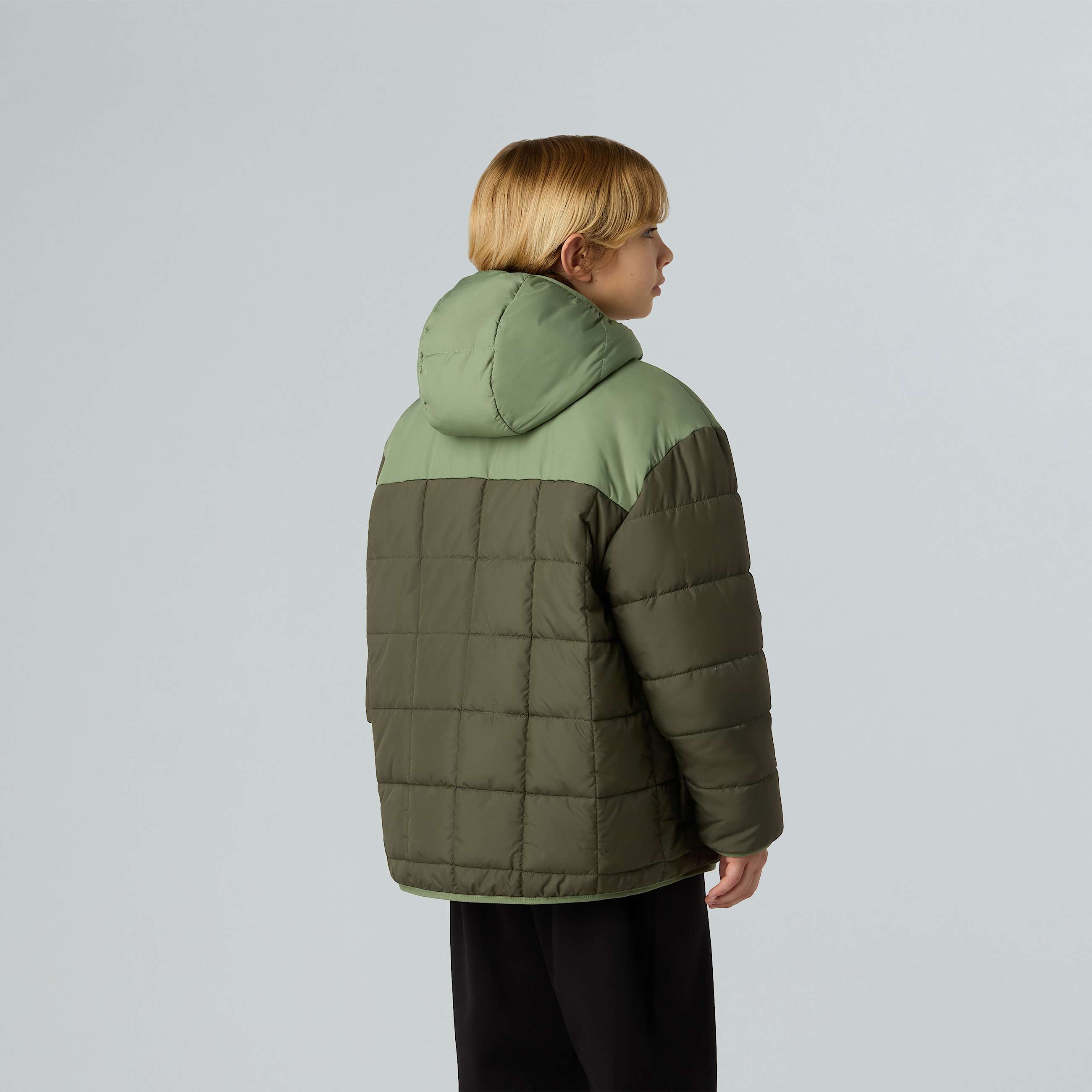 Boys Reversible Shasta FullZip Hooded Jacket TNF ALT7