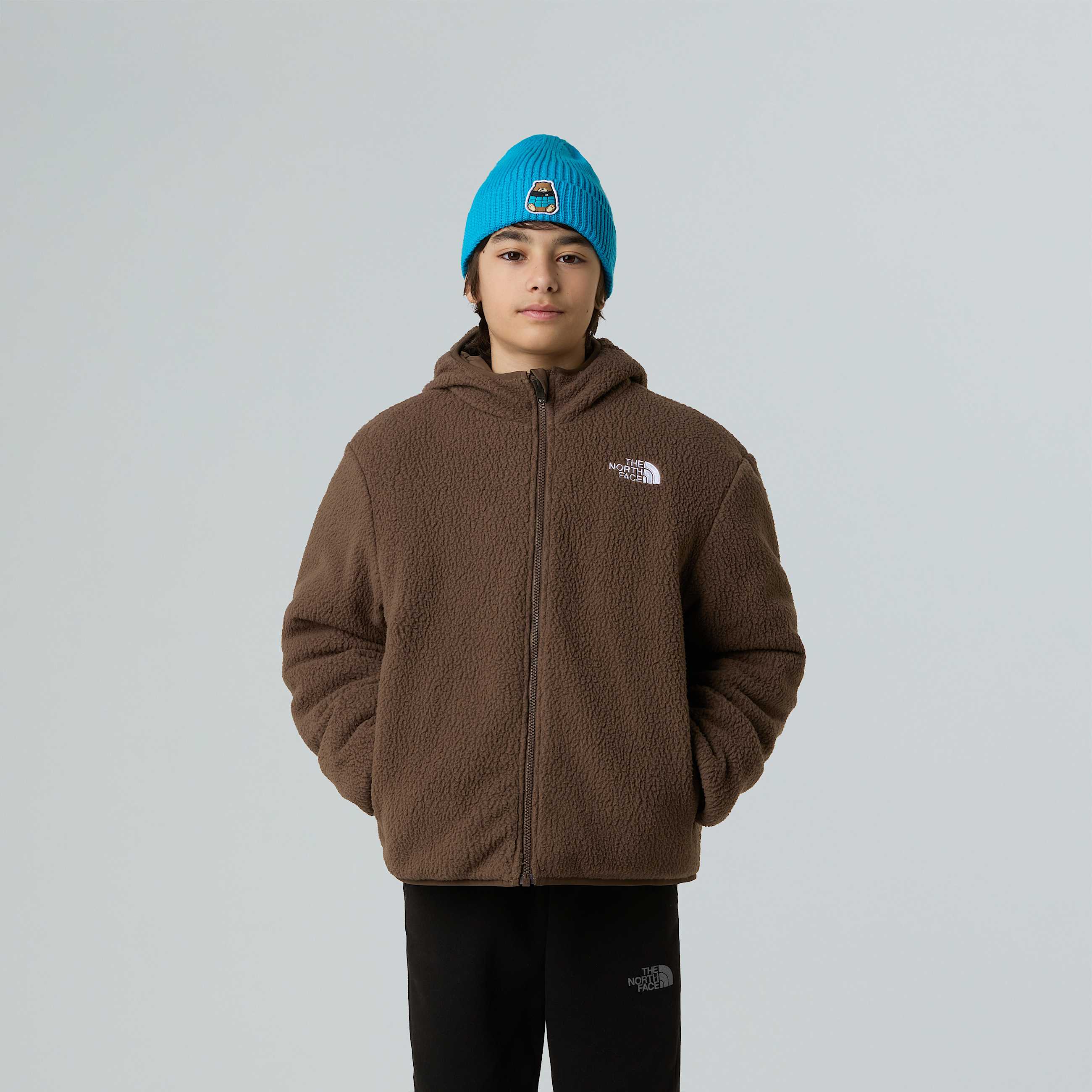Shasta Wendejacke mit durchgehendem RV und Kapuze fr Jungen TNF ALT5