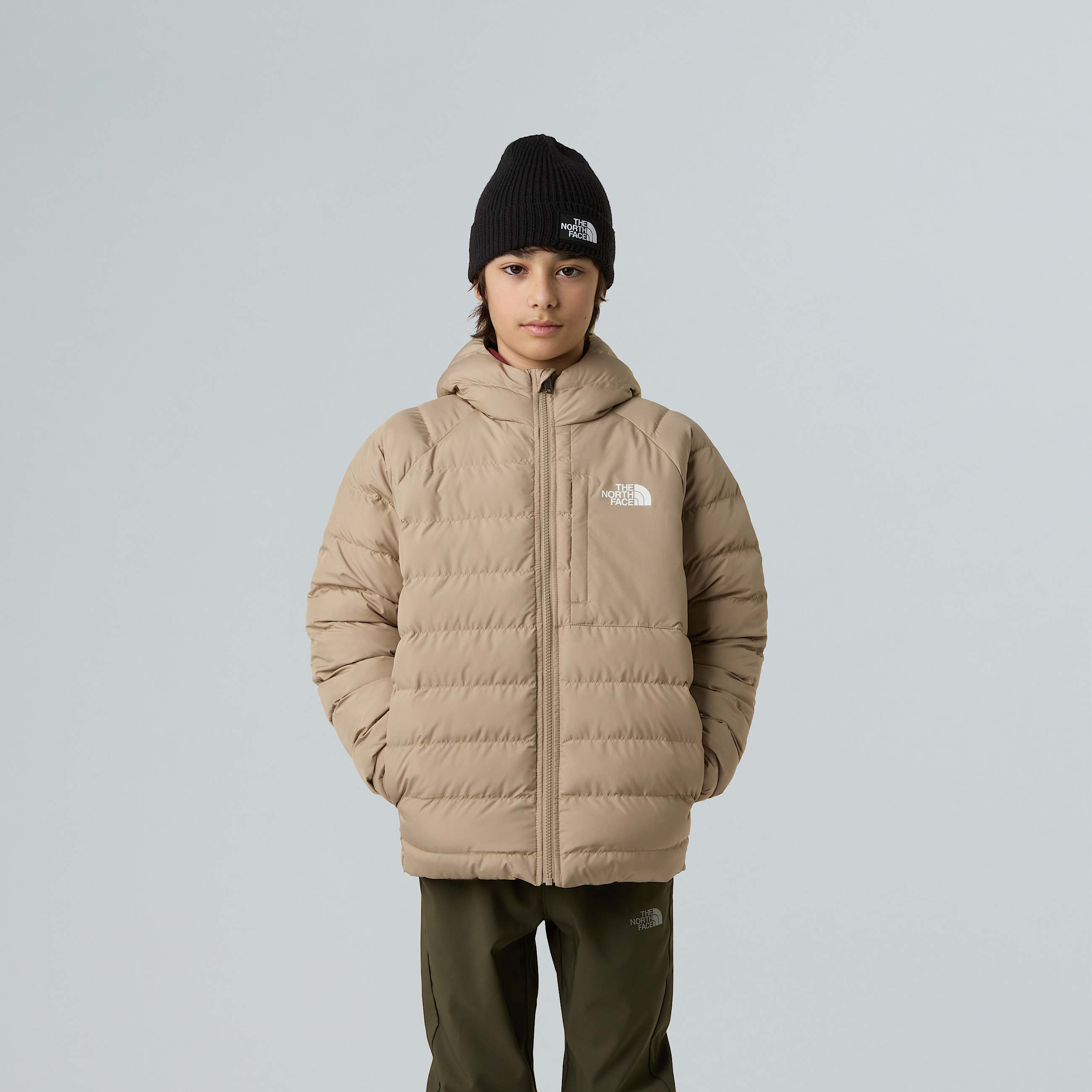 Perrito Wendejacke fr Jungen TNF Mushroom Grey ALT4