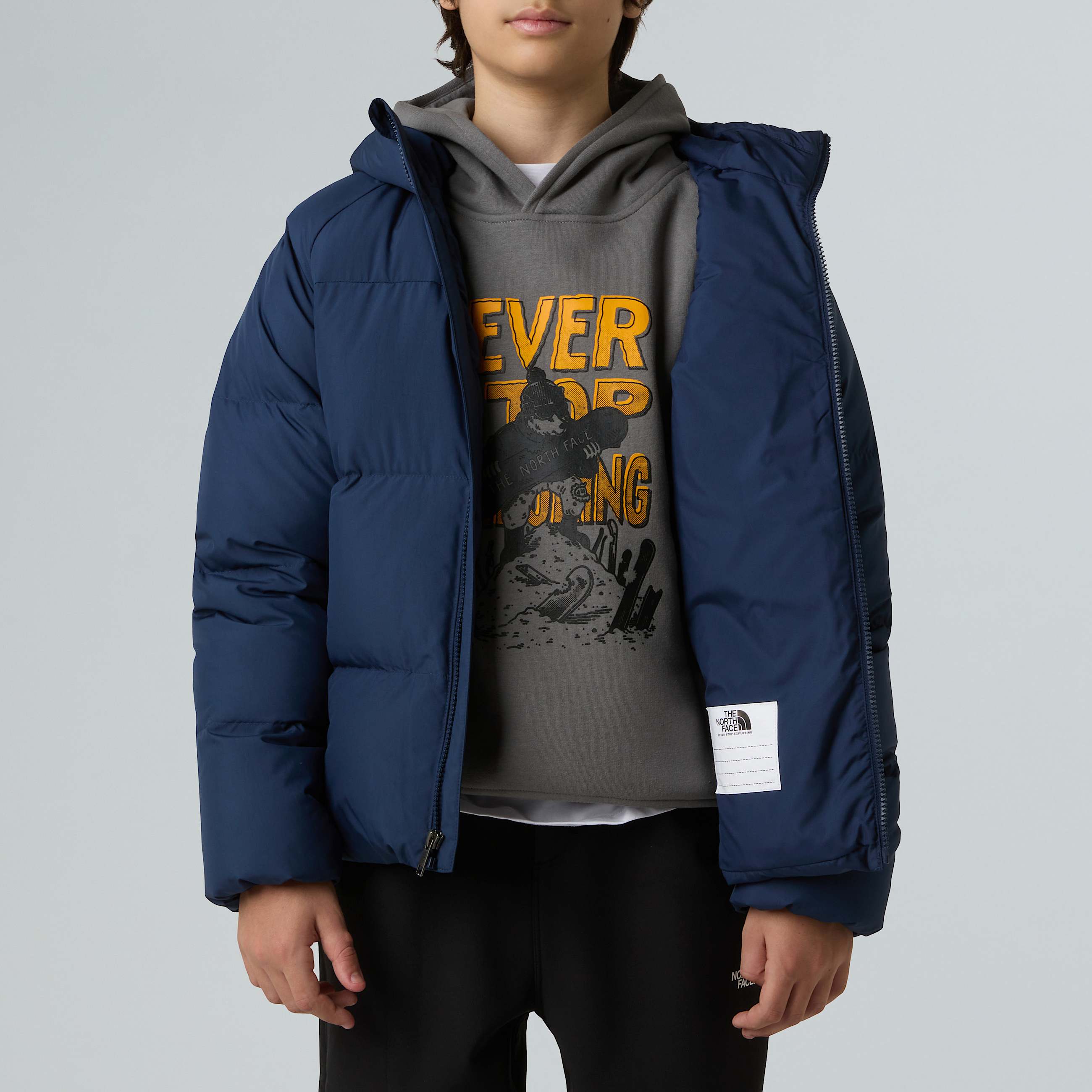 North Daunenjacke mit Kapuze fr Jungen TNF ALT9