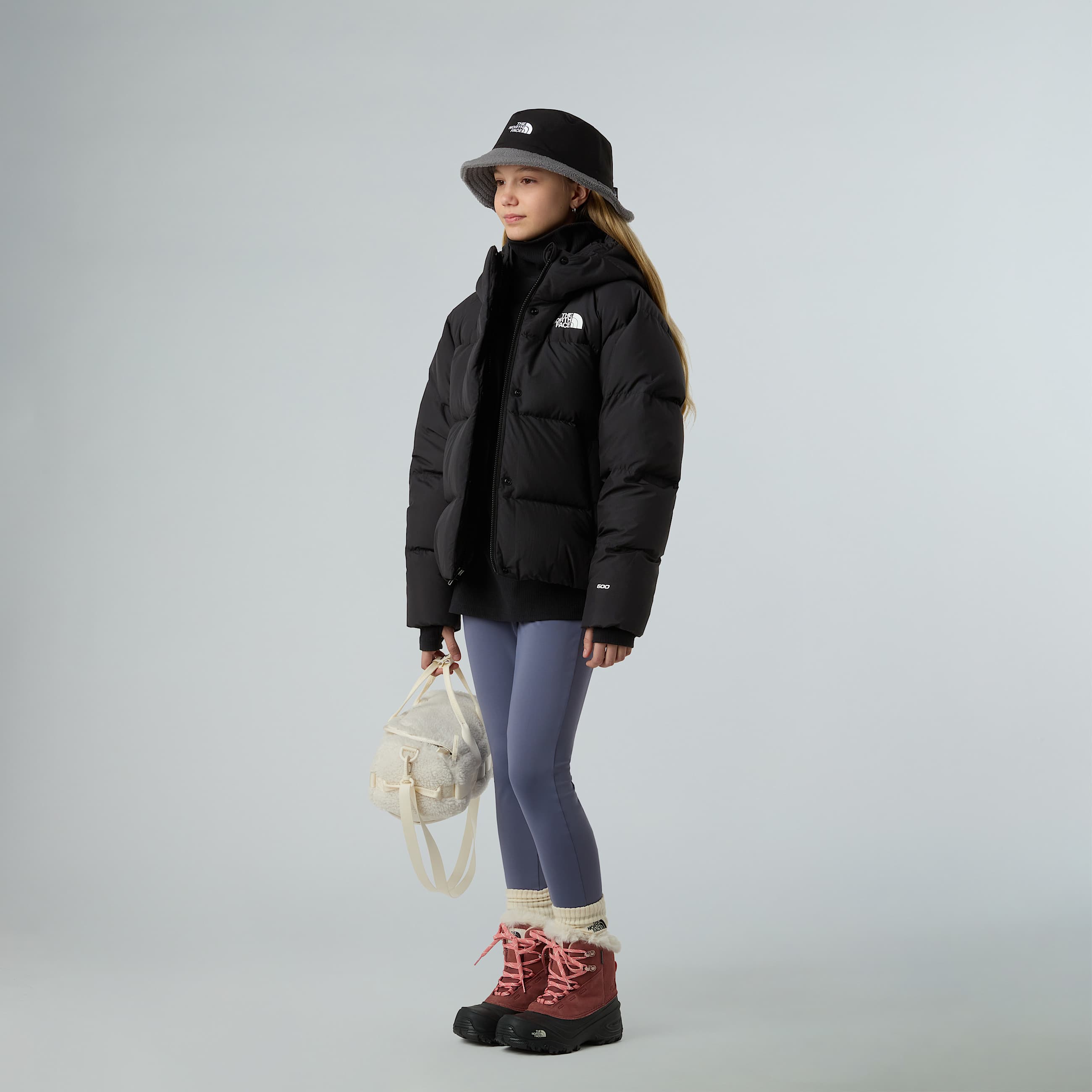 Girls North Down Hooded Jacket TNF ALT5