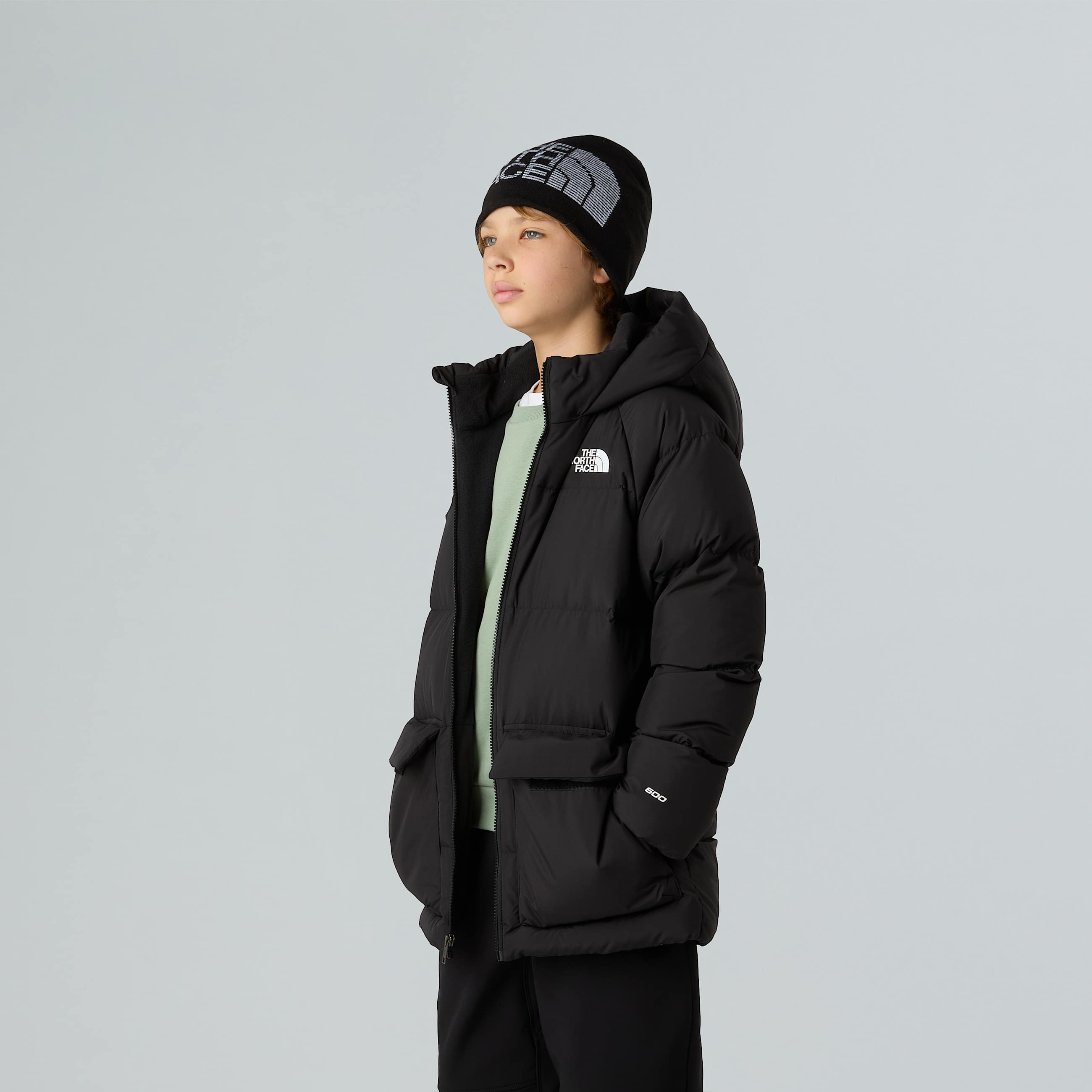 Teens North Down FleeceLined Short Parka TNF ALT7
