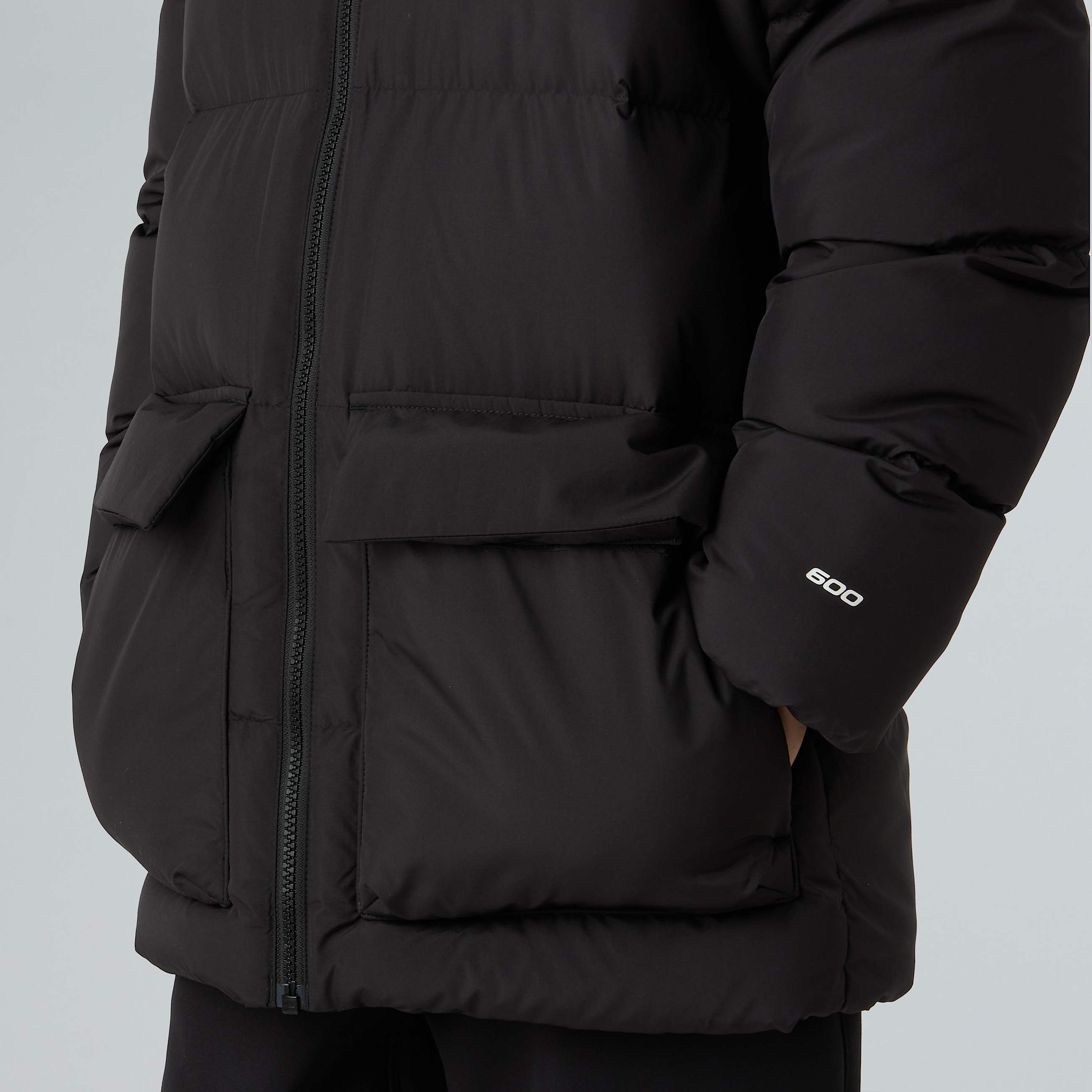 Teens North Down FleeceLined Short Parka TNF ALT9