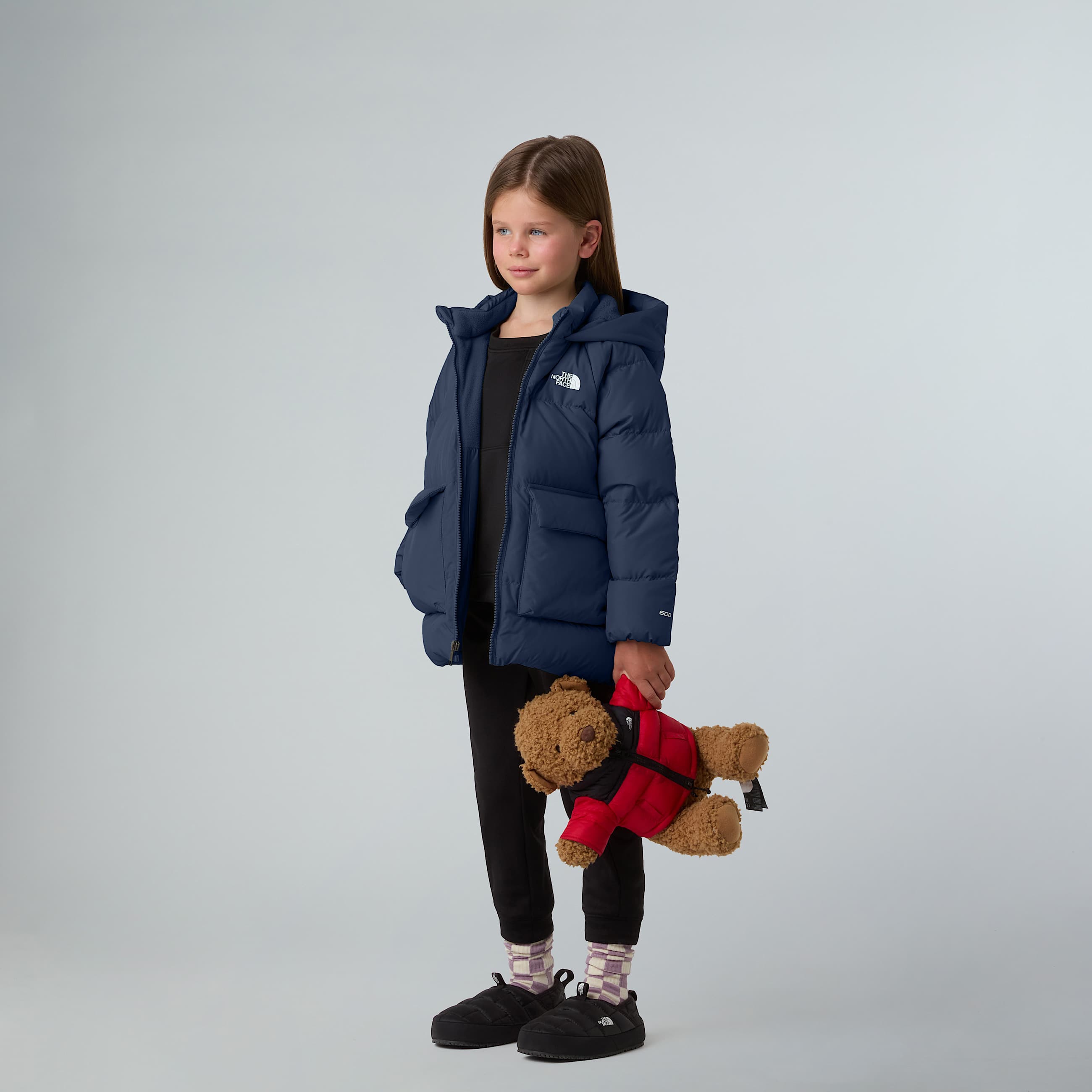 North fleecegeftterter Daunenparka fr Kinder TNF ALT12