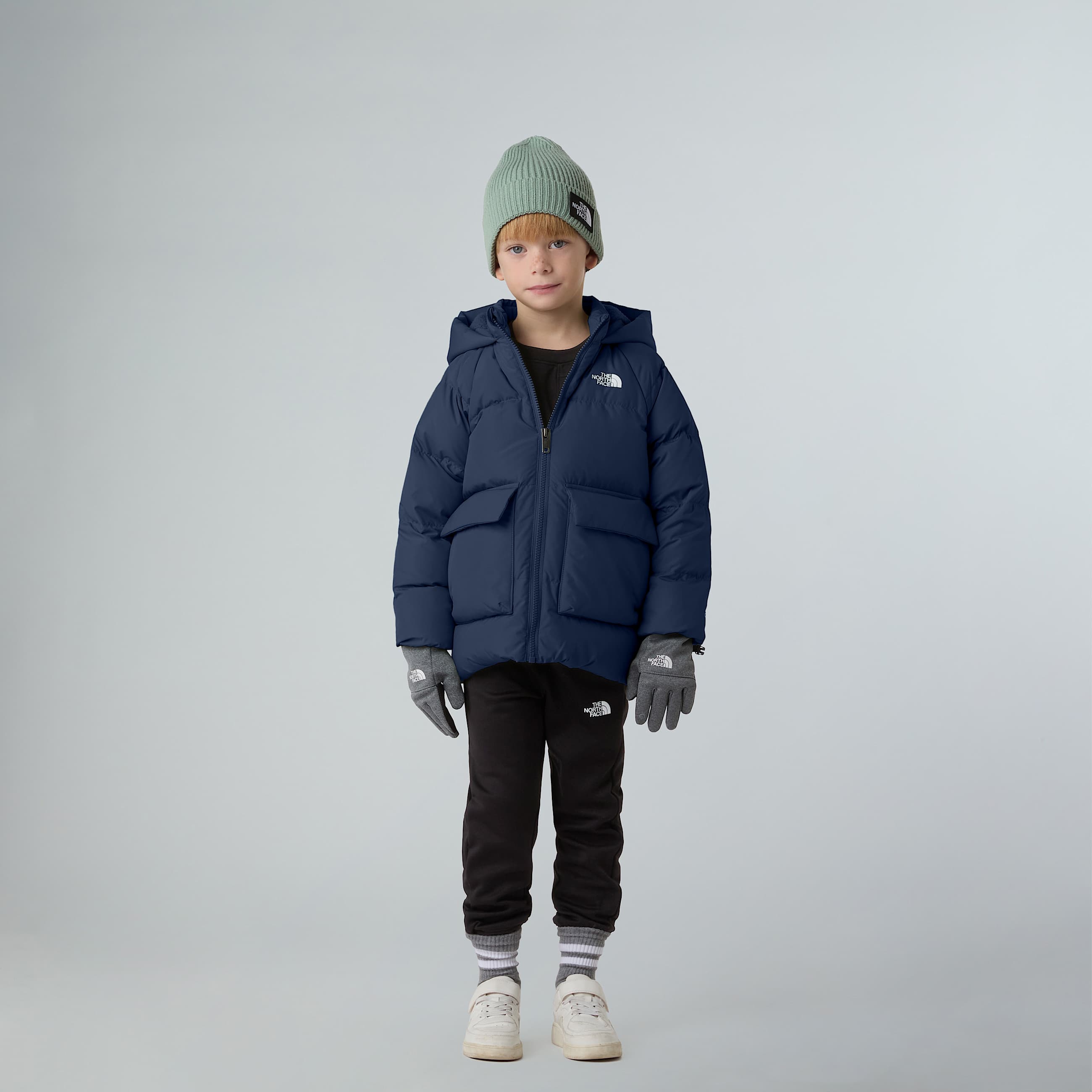 North fleecegeftterter Daunenparka fr Kinder TNF ALT5