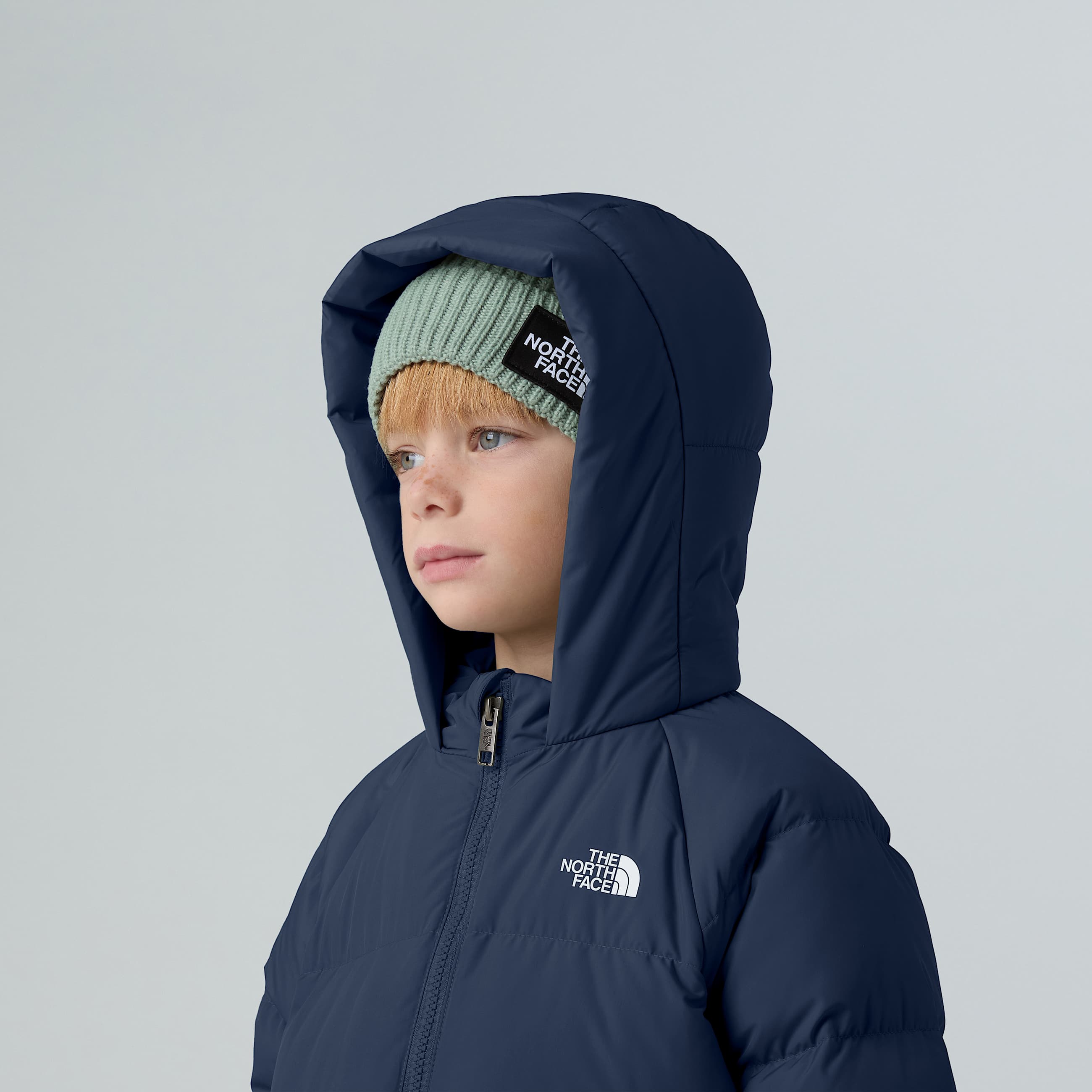 North fleecegeftterter Daunenparka fr Kinder TNF ALT8