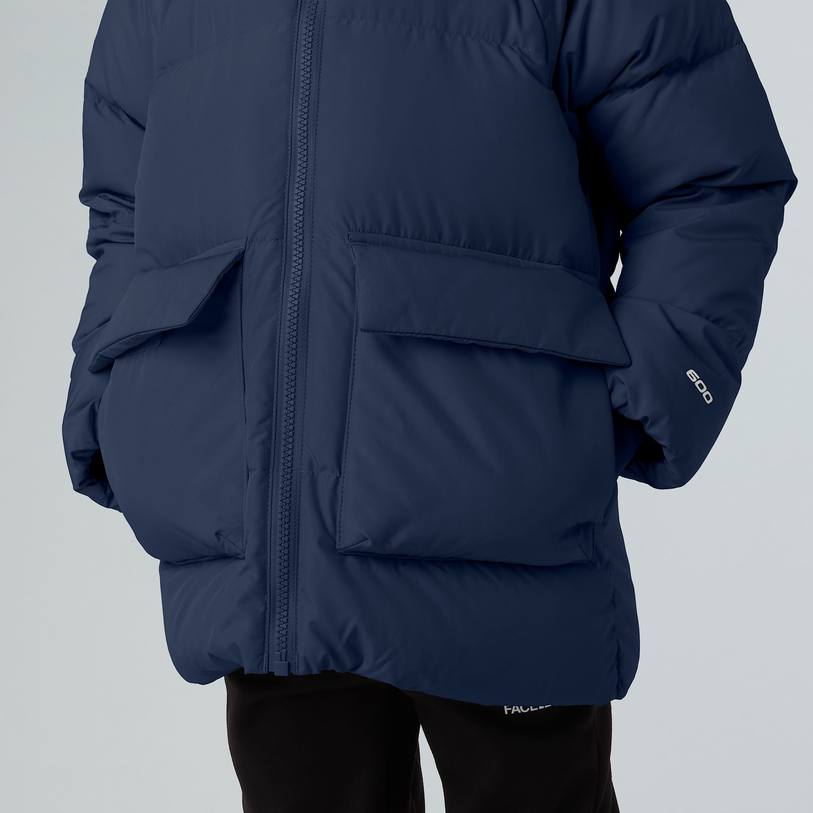 North fleecegeftterter Daunenparka fr Kinder TNF ALT9