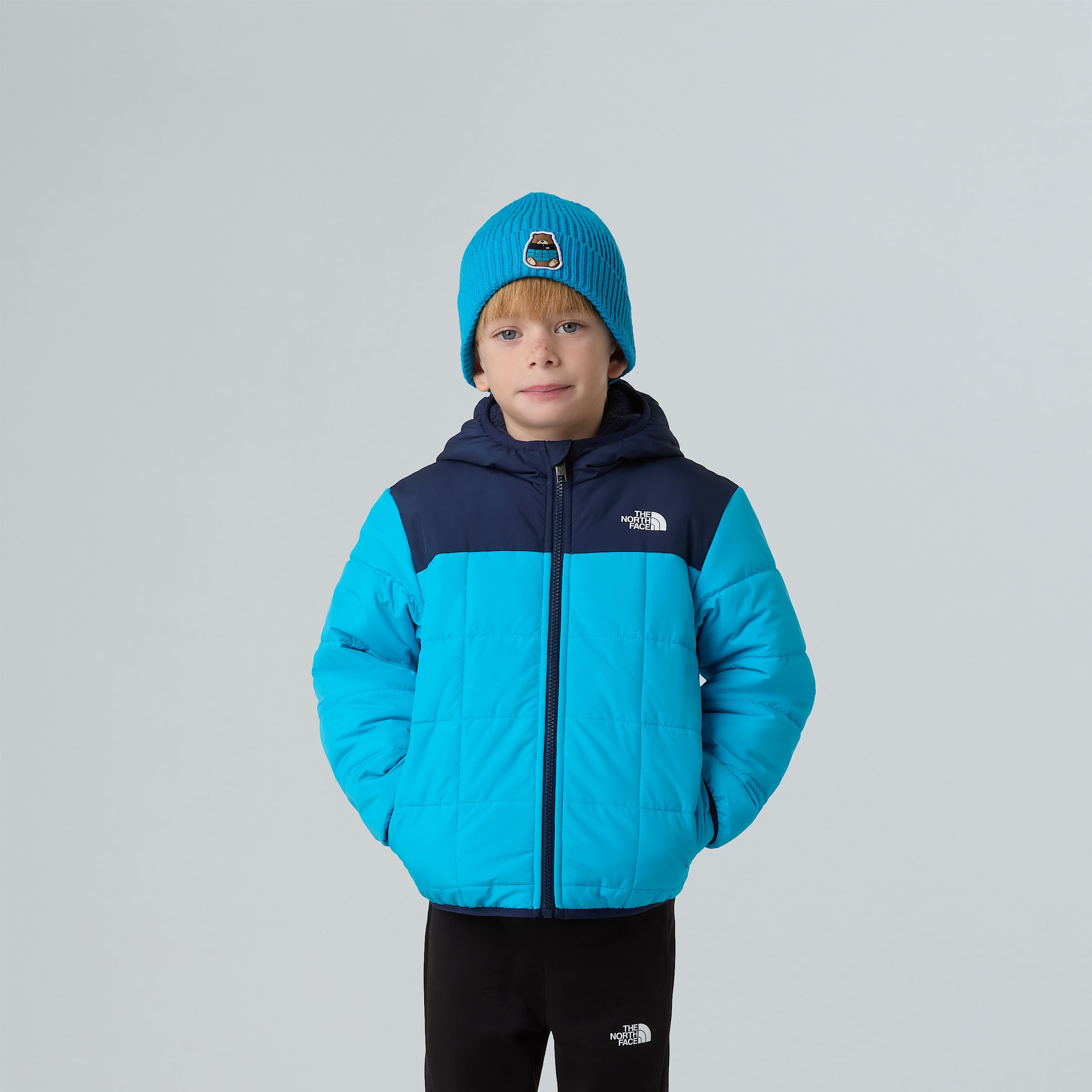 Shasta Wendejacke mit durchgehendem RV und Kapuze fr Kinder TNF ALT4