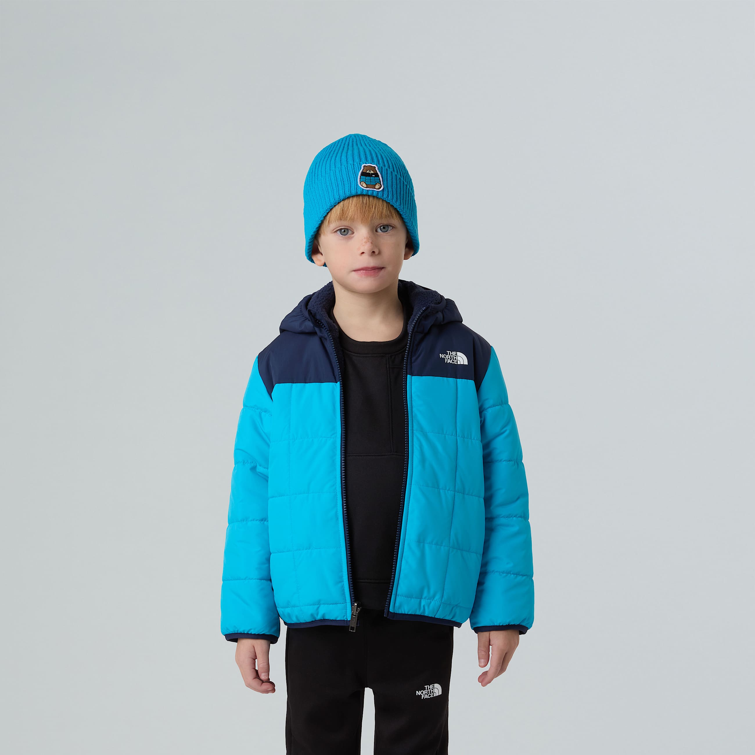 Shasta Wendejacke mit durchgehendem RV und Kapuze fr Kinder TNF ALT8