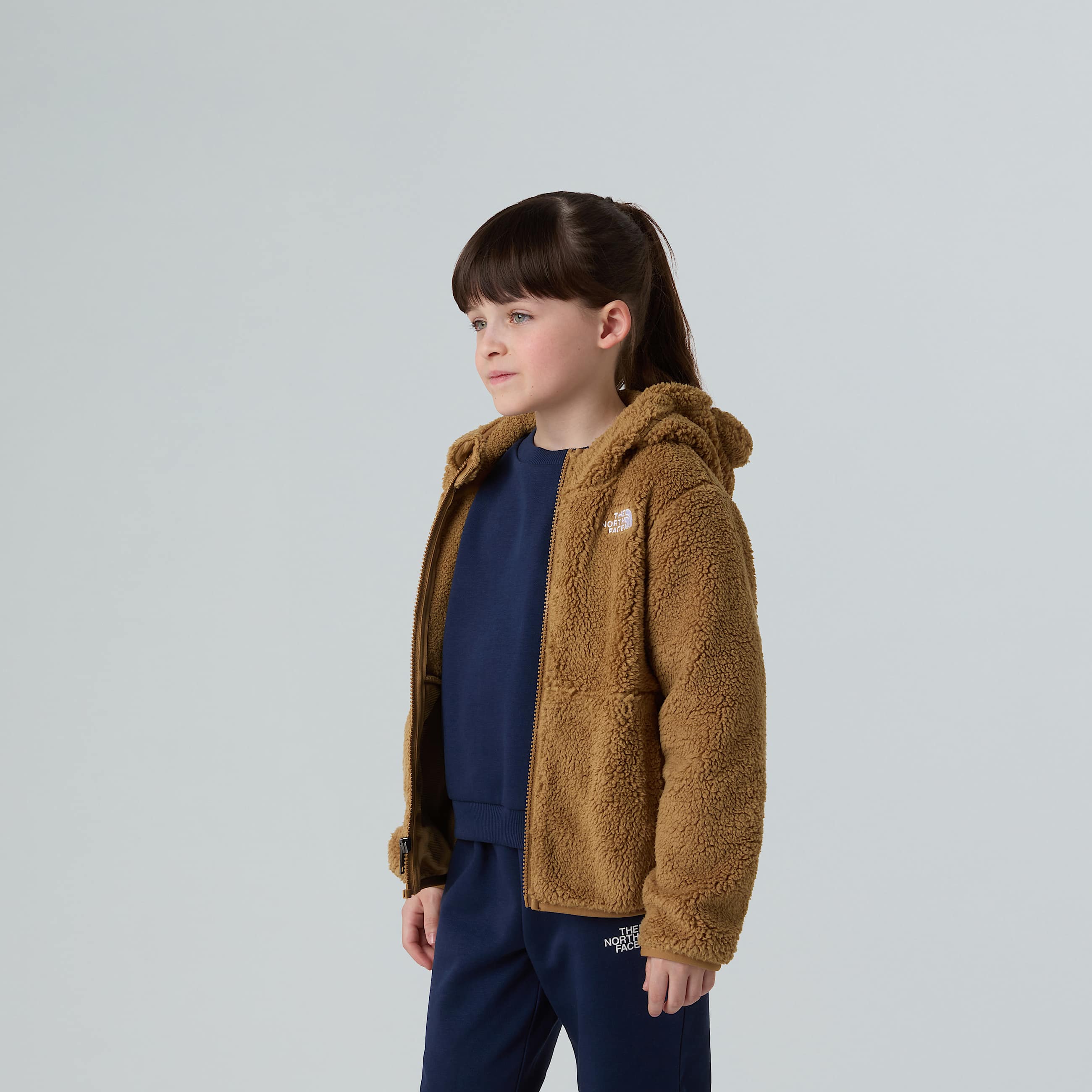 Sweat  capuche zipp Campshire pour enfant TNF ALT14