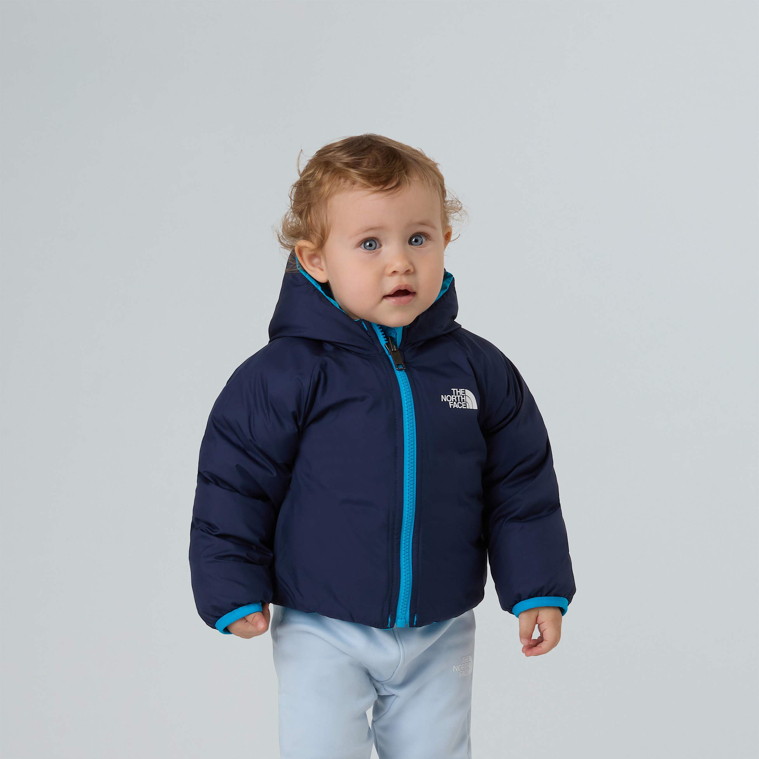 Baby Reversible Perrito Jacket TNF Meridian Blue ALT11
