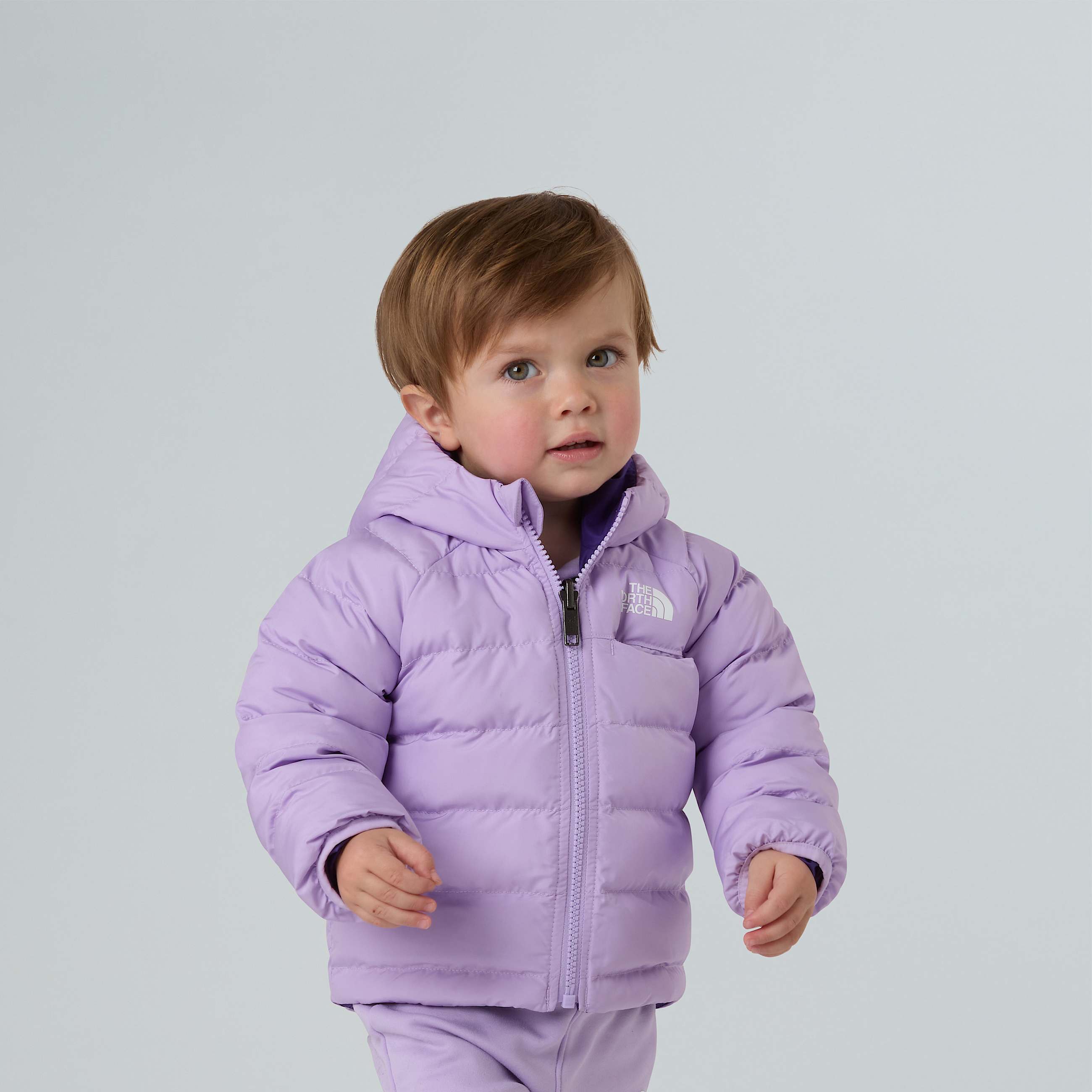 Baby Reversible Perrito Jacket TNF Lite Lilac ALT10