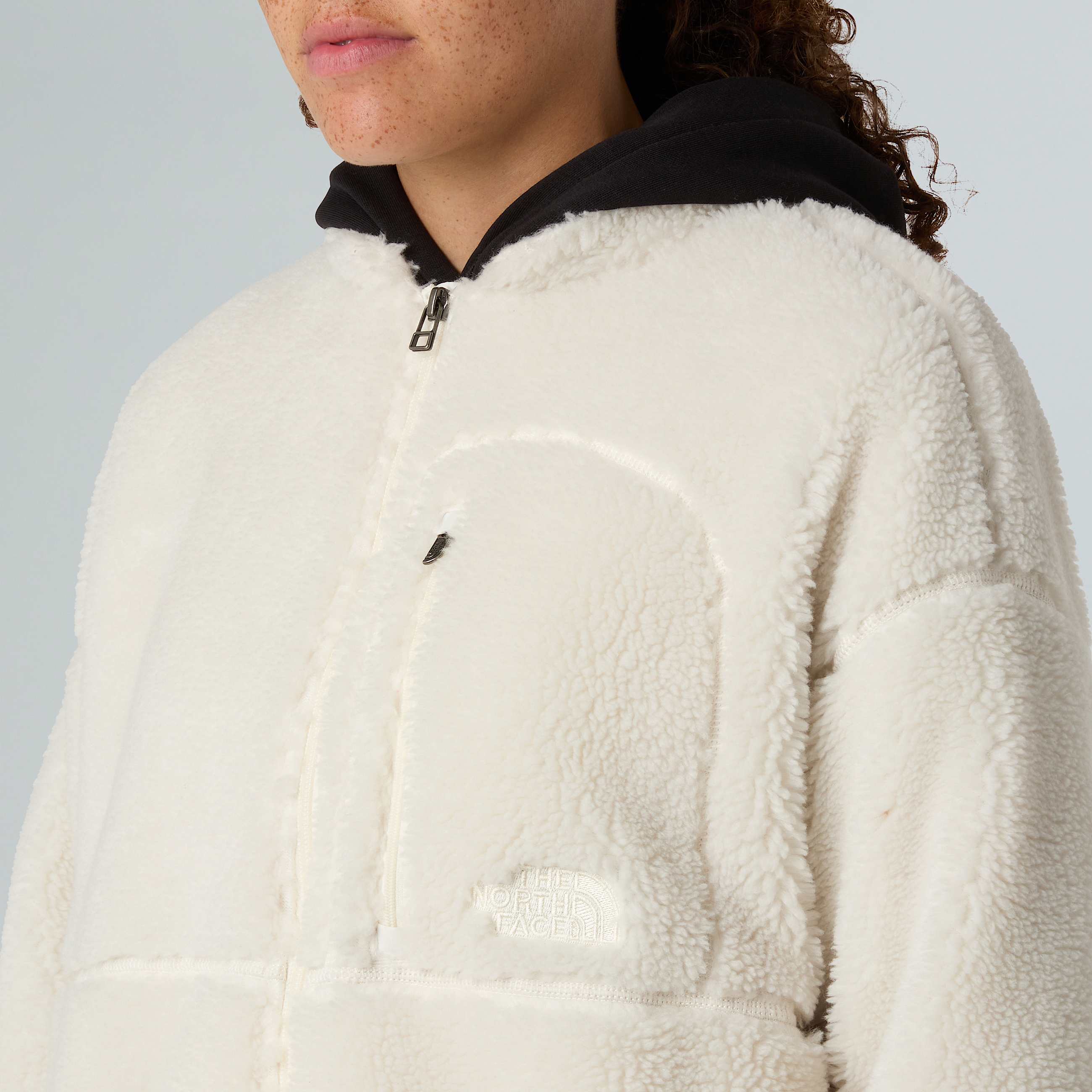 Womens Extreme Pile Fleece TNF White Dune ALT8