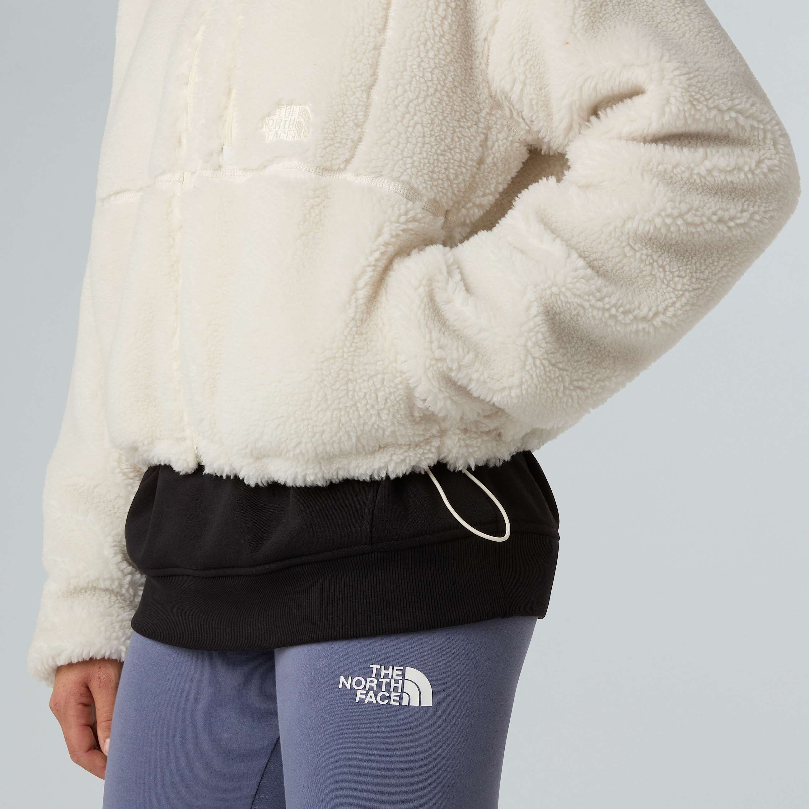 Womens Extreme Pile Fleece TNF White Dune ALT9