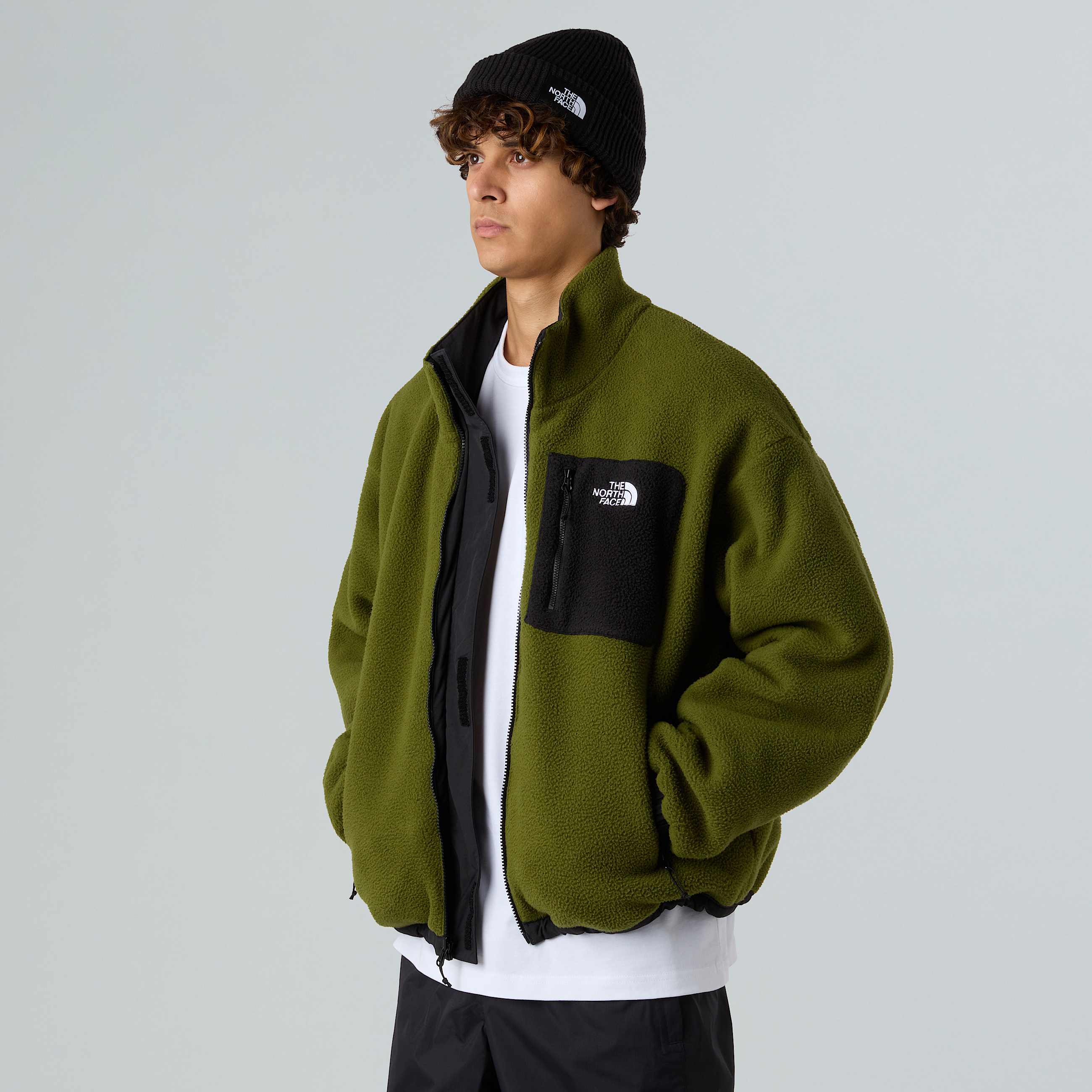 Mens Yumiori Reversible Fleece Jacket TNF ALT8