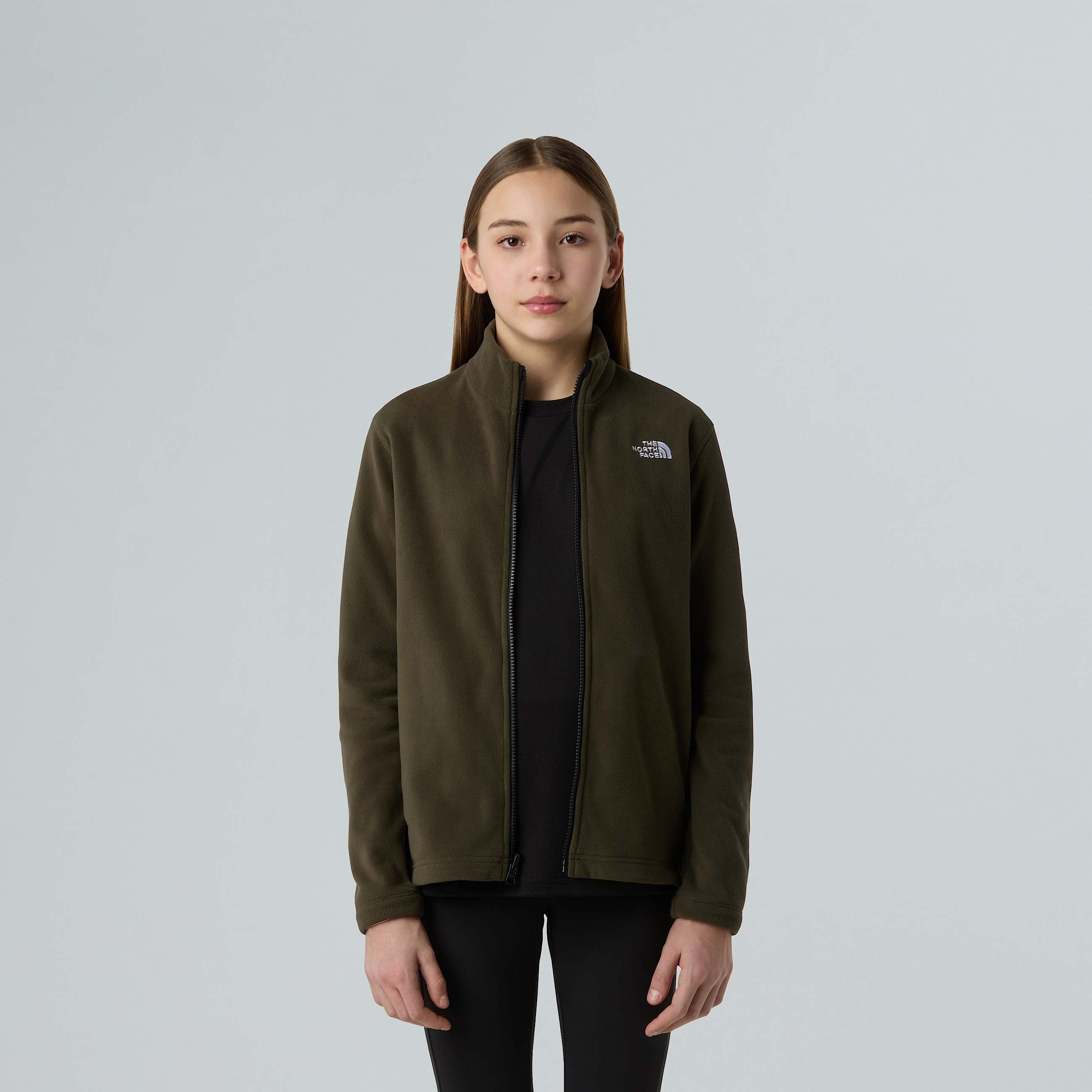 Glacier ZipIn kompatibel Fleece fr Jugendliche TNF New Taupe Green ALT12