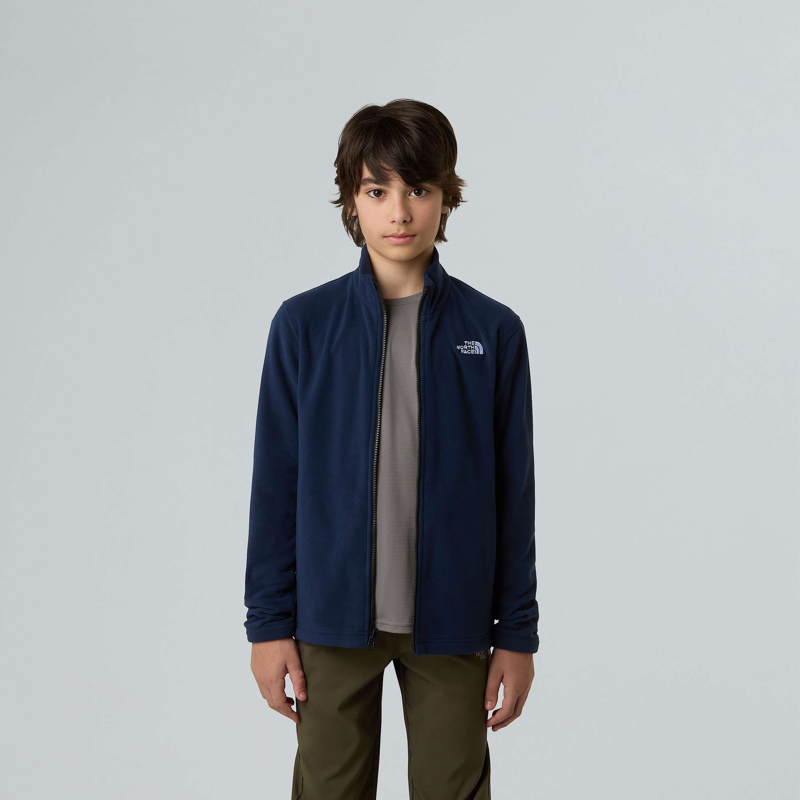 Teens Glacier ZipIn Fleece TNF ALT7