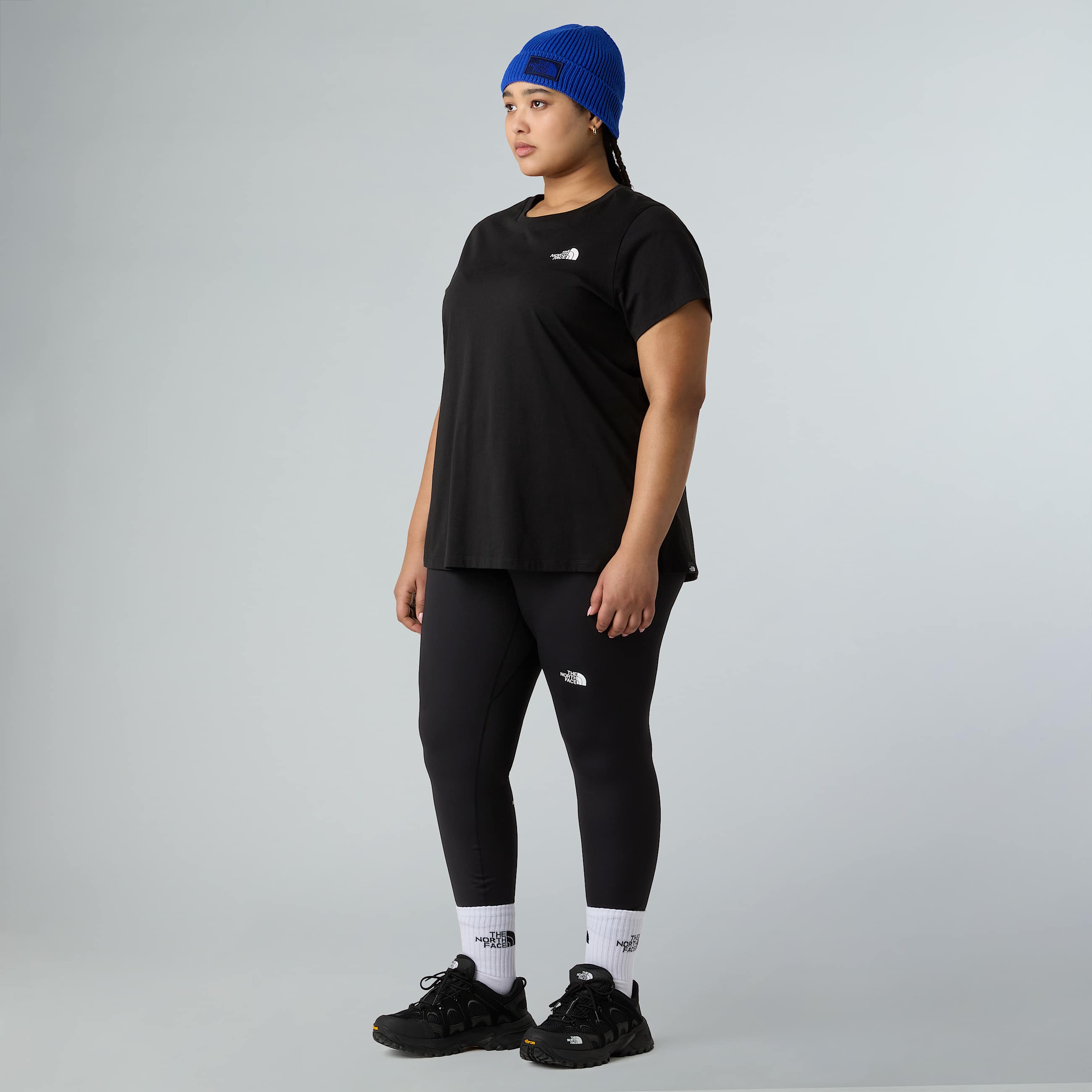 Plus Size Simple DomeTshirt voor dames TNF ALT5