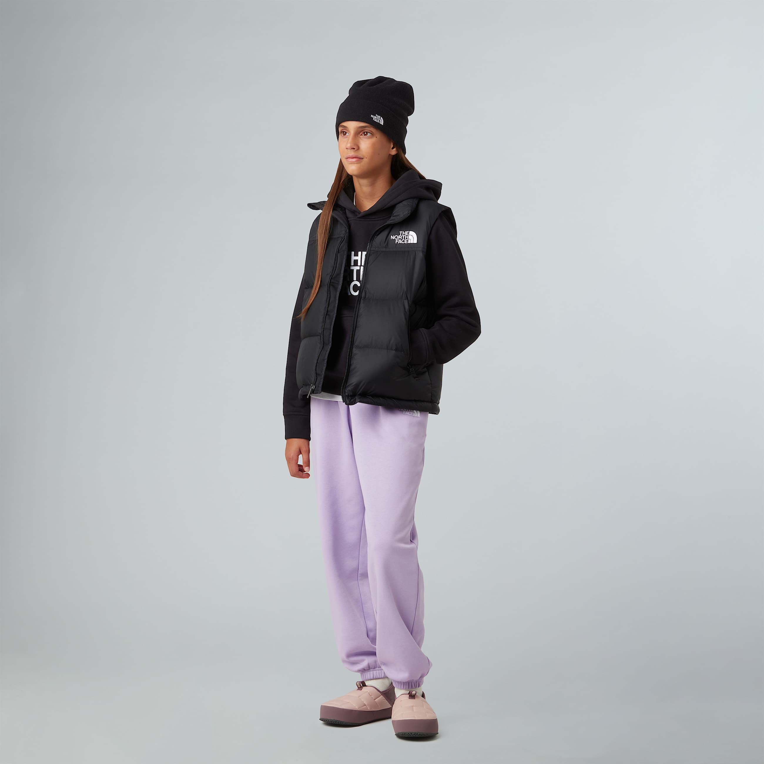 1996 Retro Nuptse Gilet Junior TNF ALT12