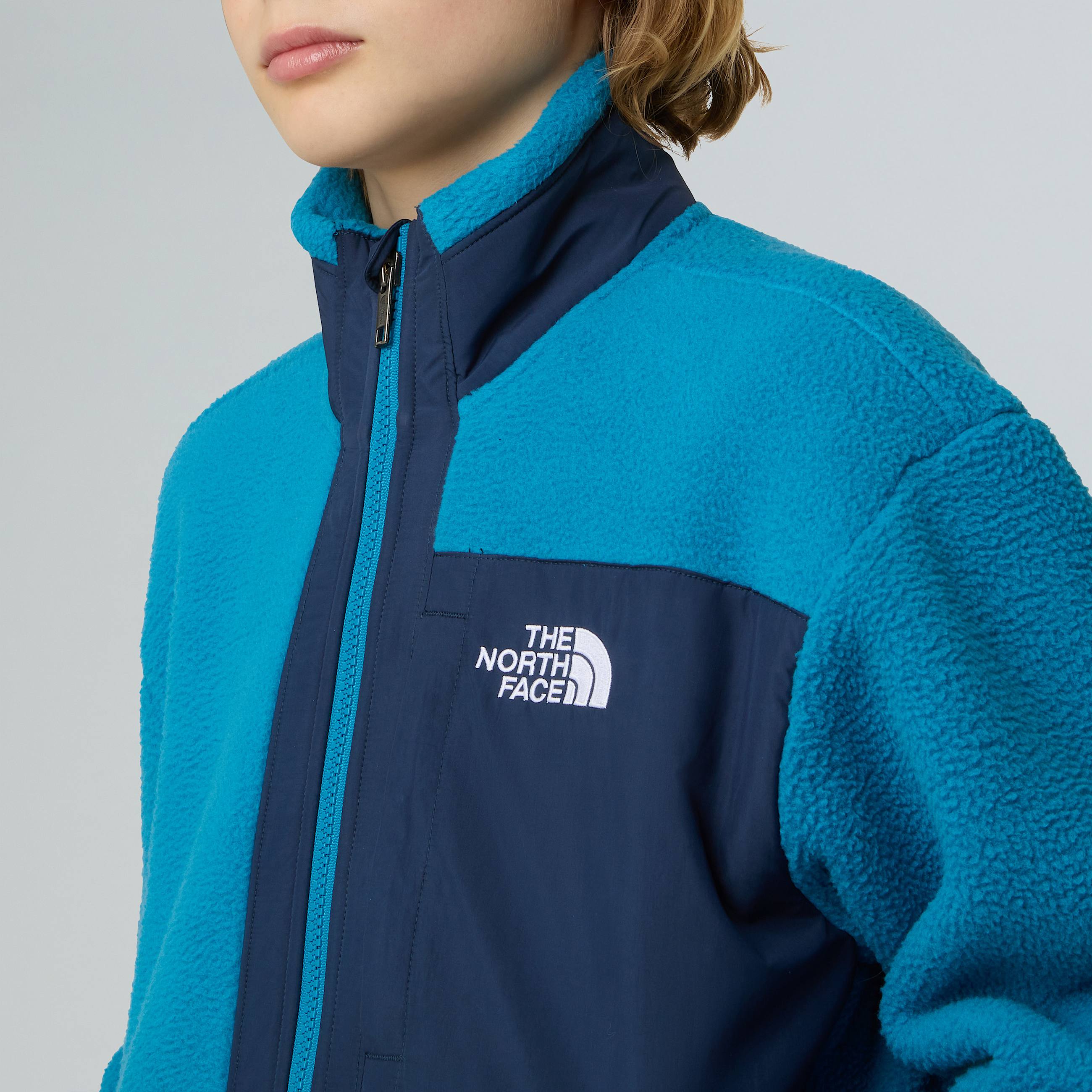 Boys Yumiori FullZip Fleece Jacket TNF ALT8
