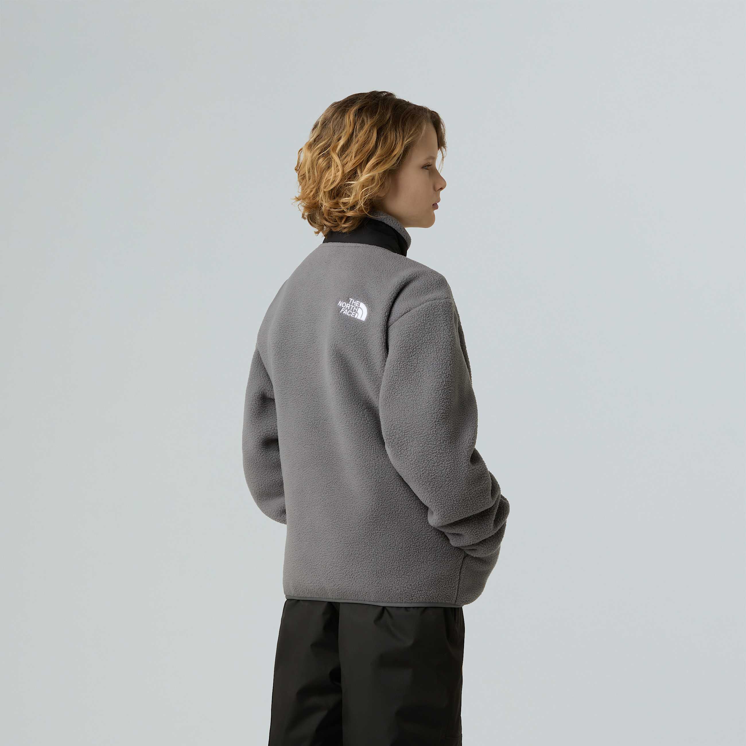 Giacca in pile Yumiori con cerniera integrale da ragazzo TNF ALT6