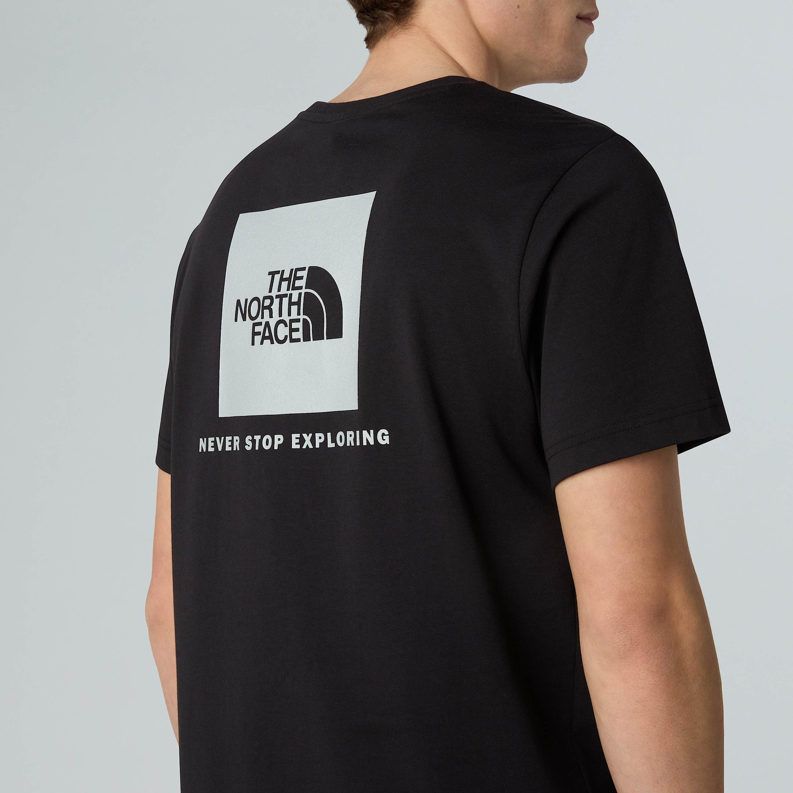 Mens NSE Reflective Box TShirt TNF ALT8