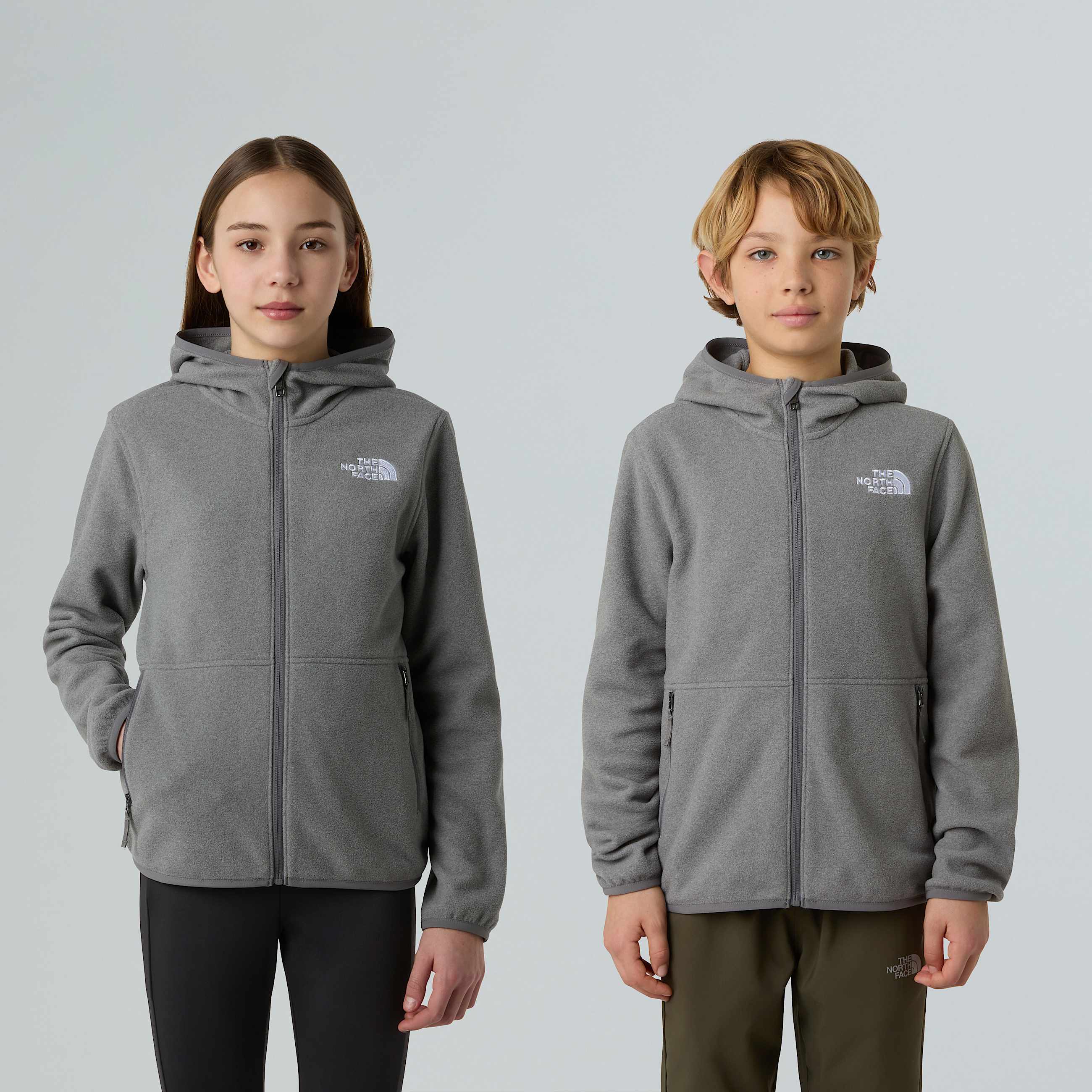 Teens Glacier FullZip Fleece TNF ALT4