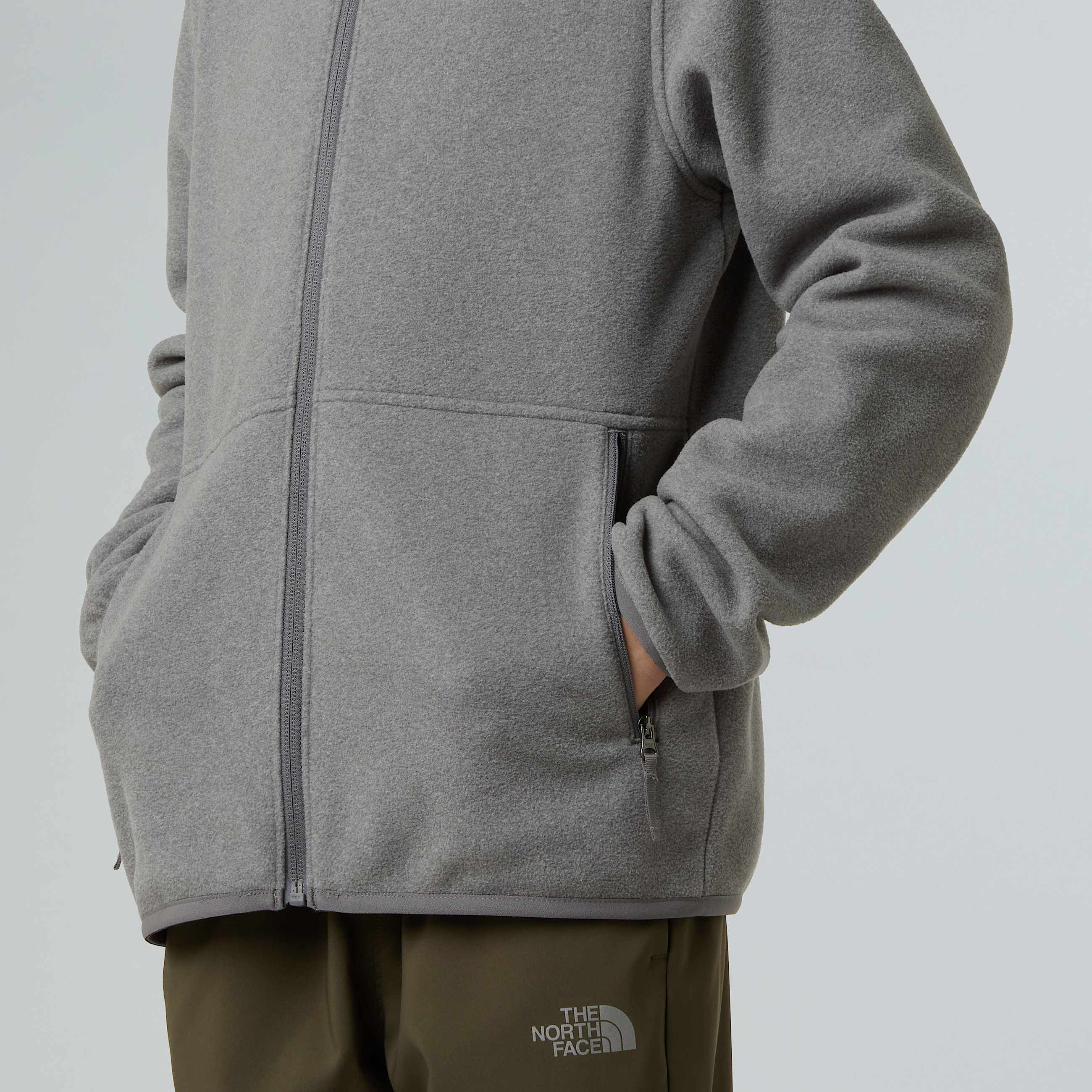 Teens Glacier FullZip Fleece TNF ALT9