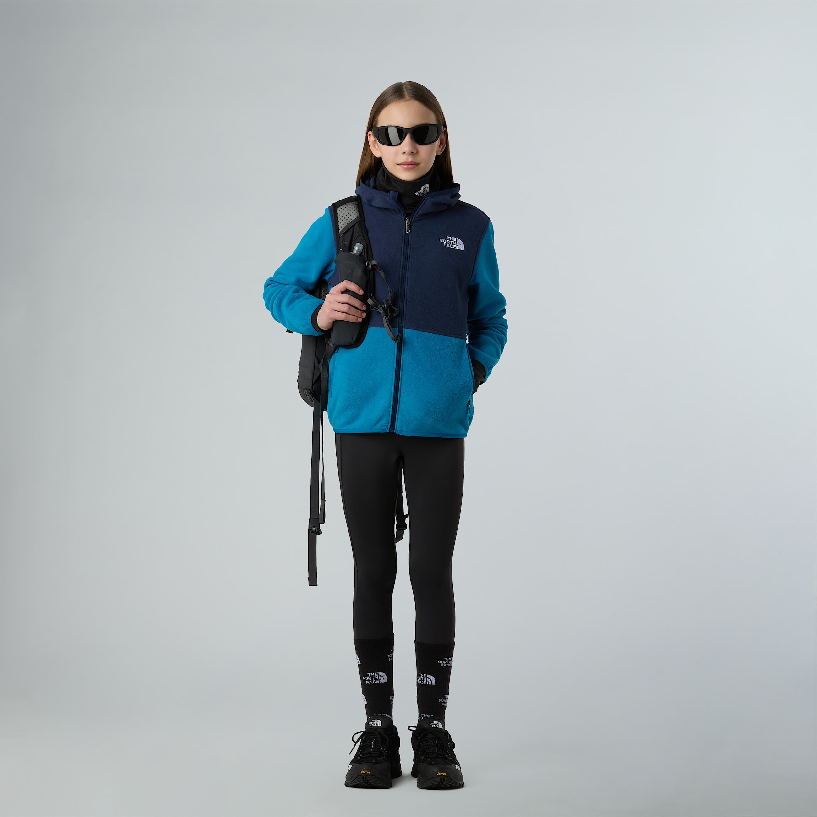 Glacier Fleece mit durchgehendem RV fr Jugendliche TNF ALT11